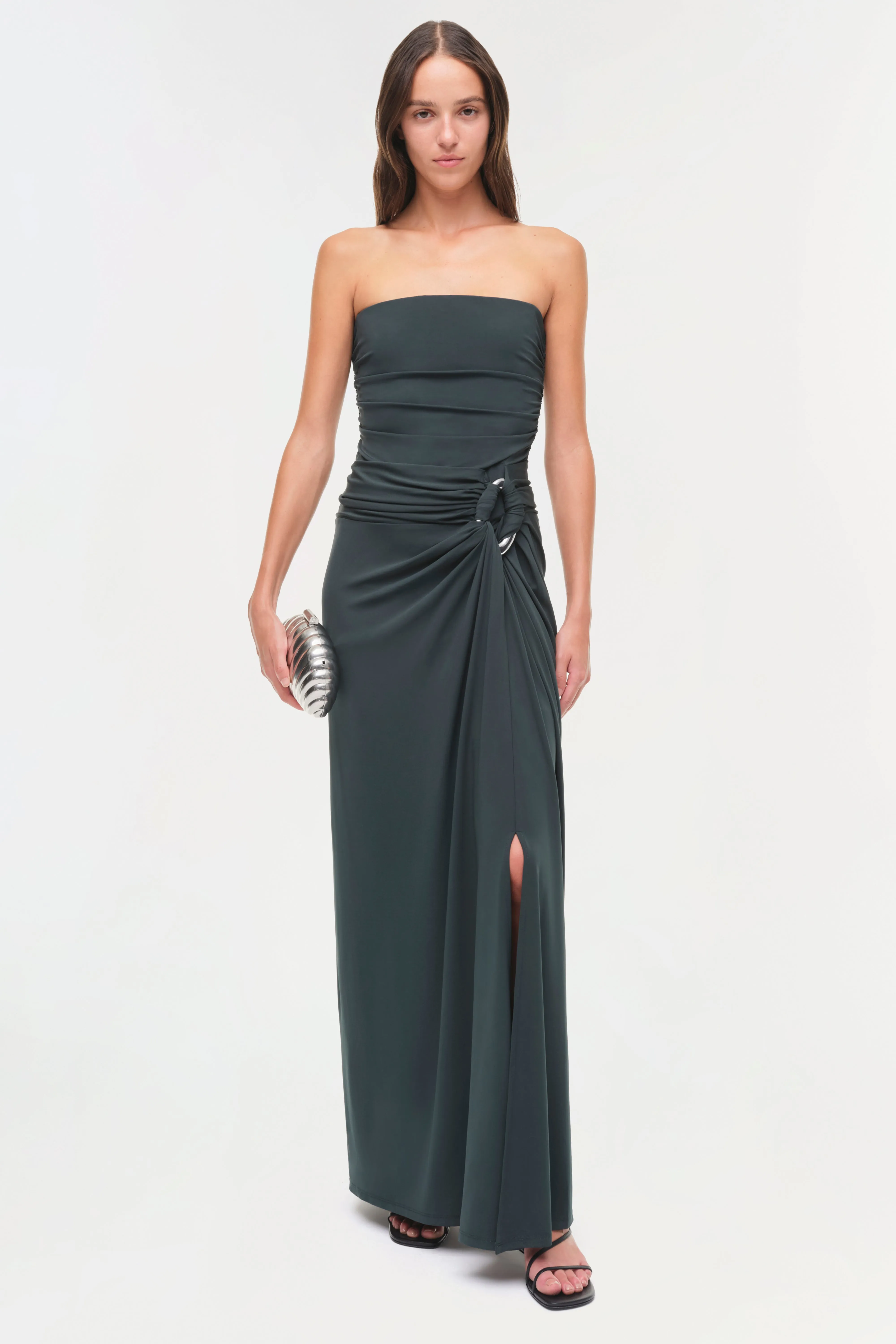 Emma Strapless Jersey Gown sold by Jonathan Simkhai product image thumbnail 2
