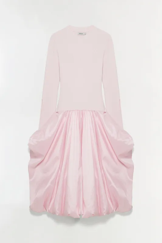 Kenlie Taffeta Knit Midi Dress sold by Jonathan Simkhai