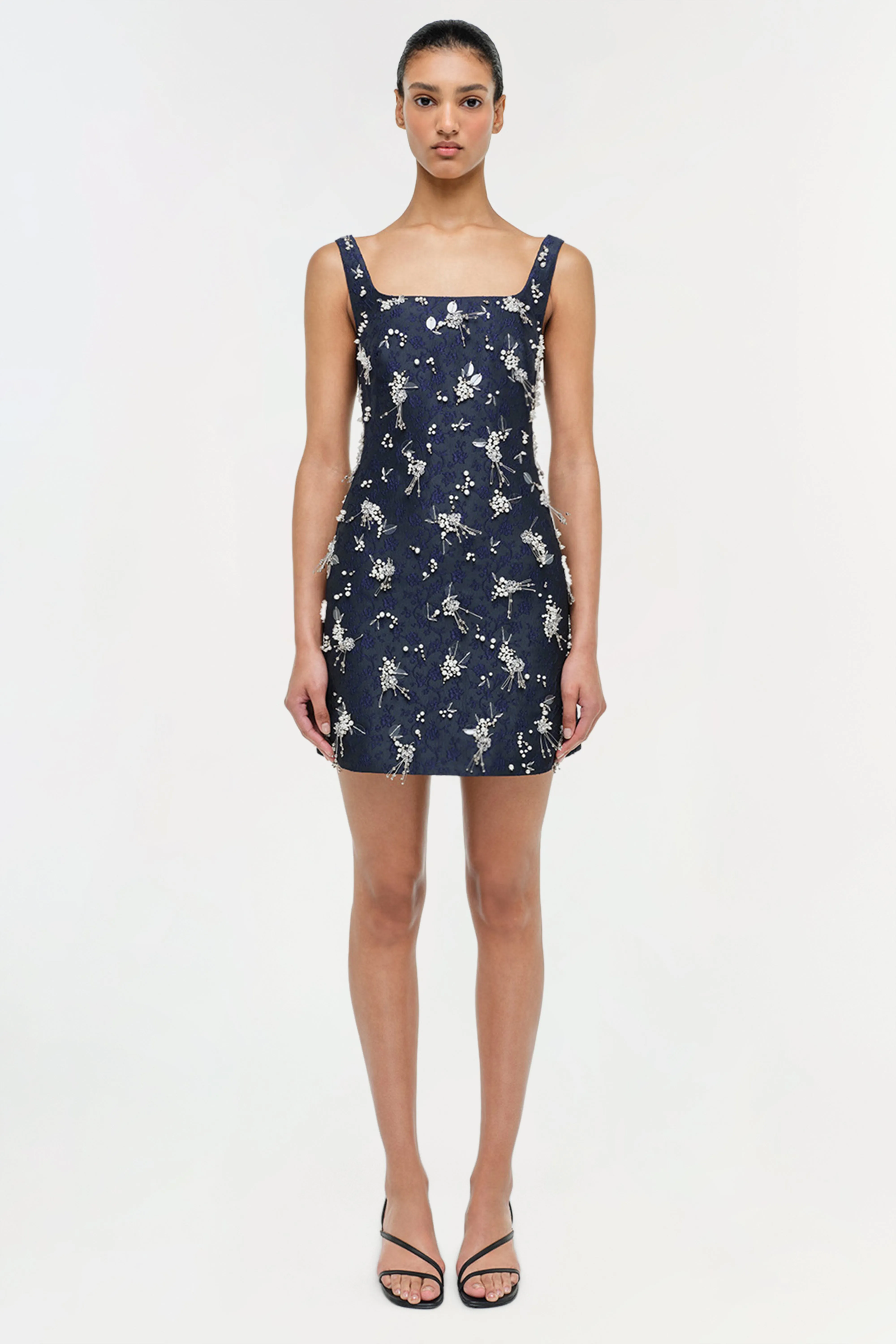 Viva Embellished Jaquard Mini Dress sold by Jonathan Simkhai product image thumbnail 5