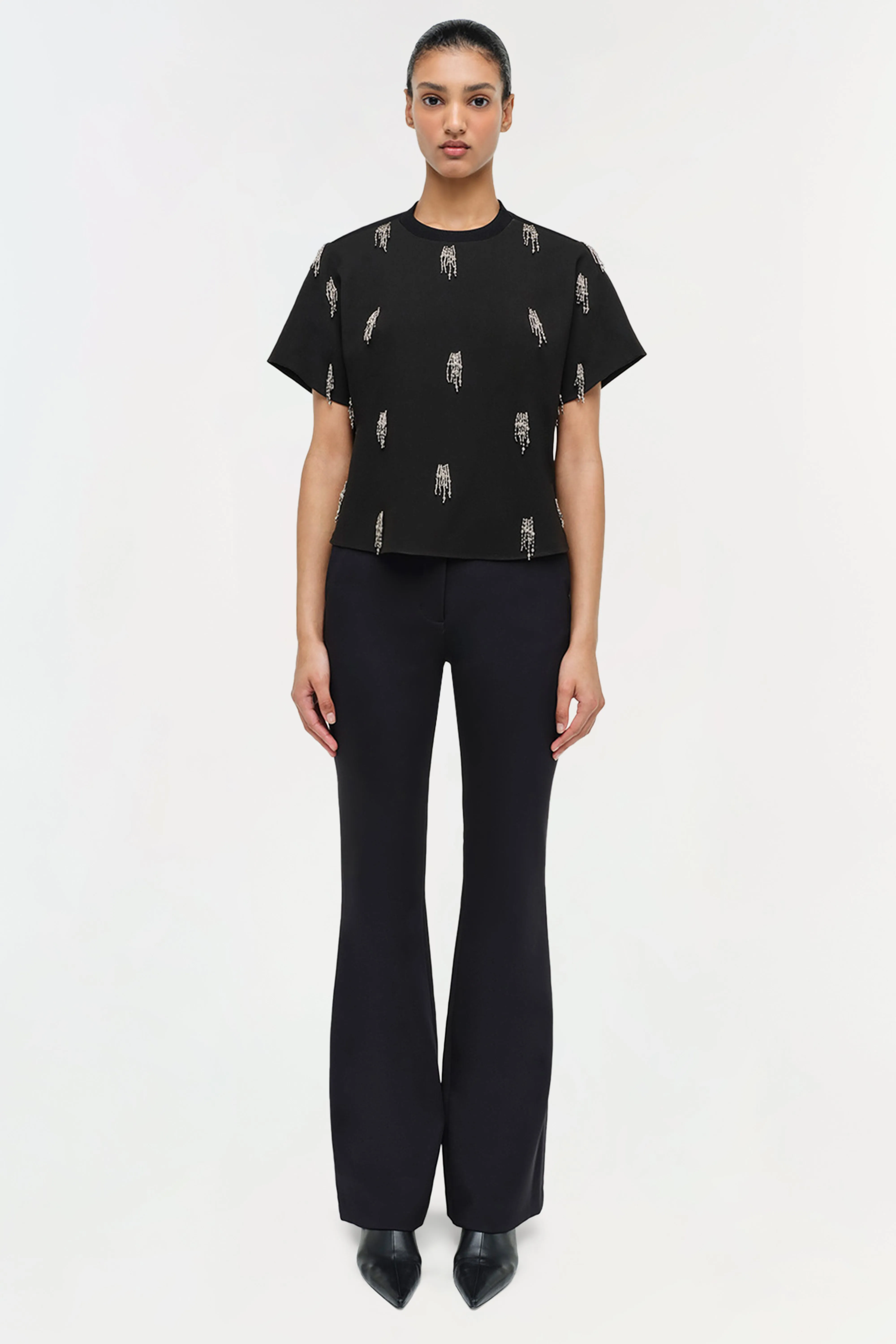 Abelia Embellished Top sold by Jonathan Simkhai product image thumbnail 5