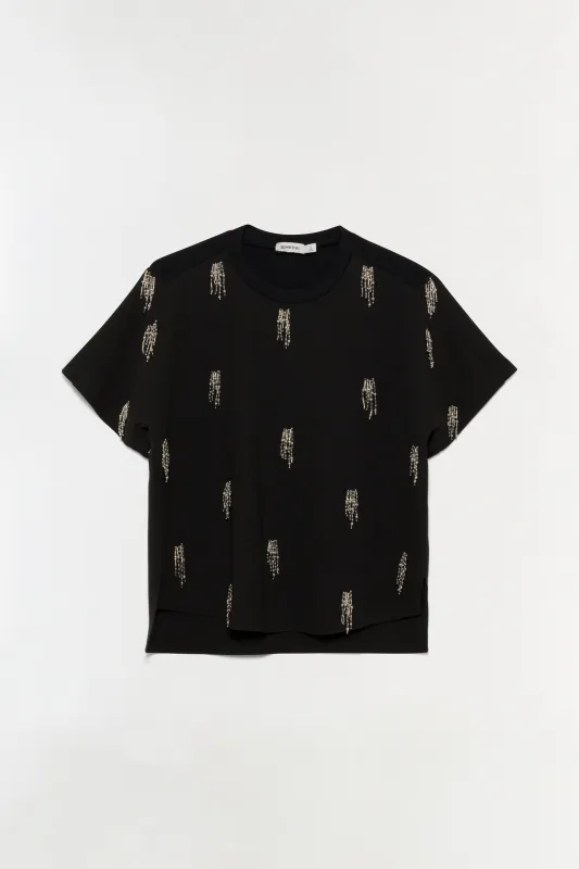 Abelia Embellished Top made by Jonathan Simkhai