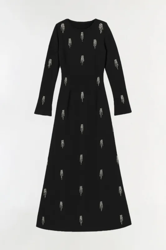 Coretta Embellished Midi Dress sold by Jonathan Simkhai