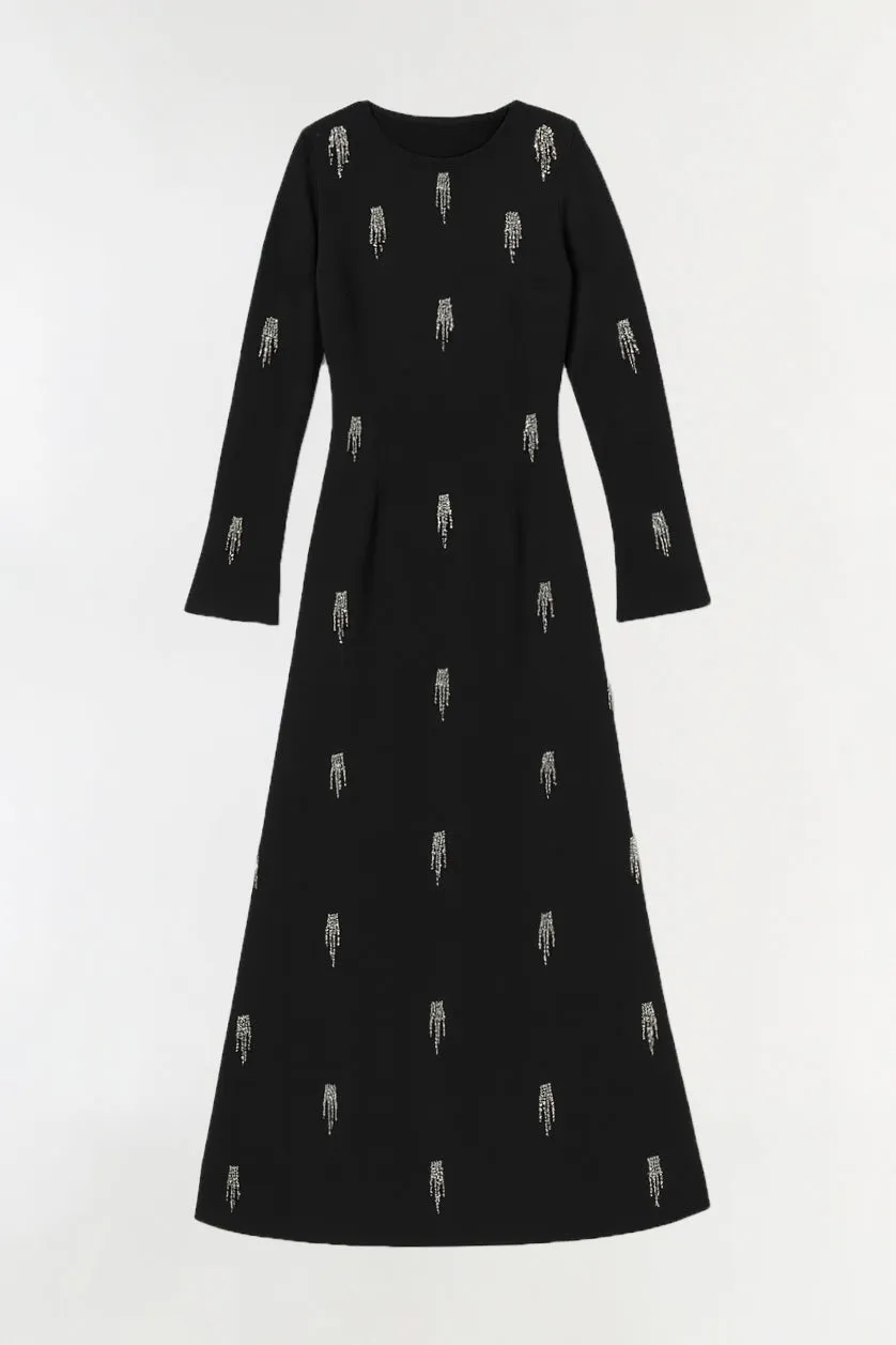 Coretta Embellished Midi Dress sold by Jonathan Simkhai