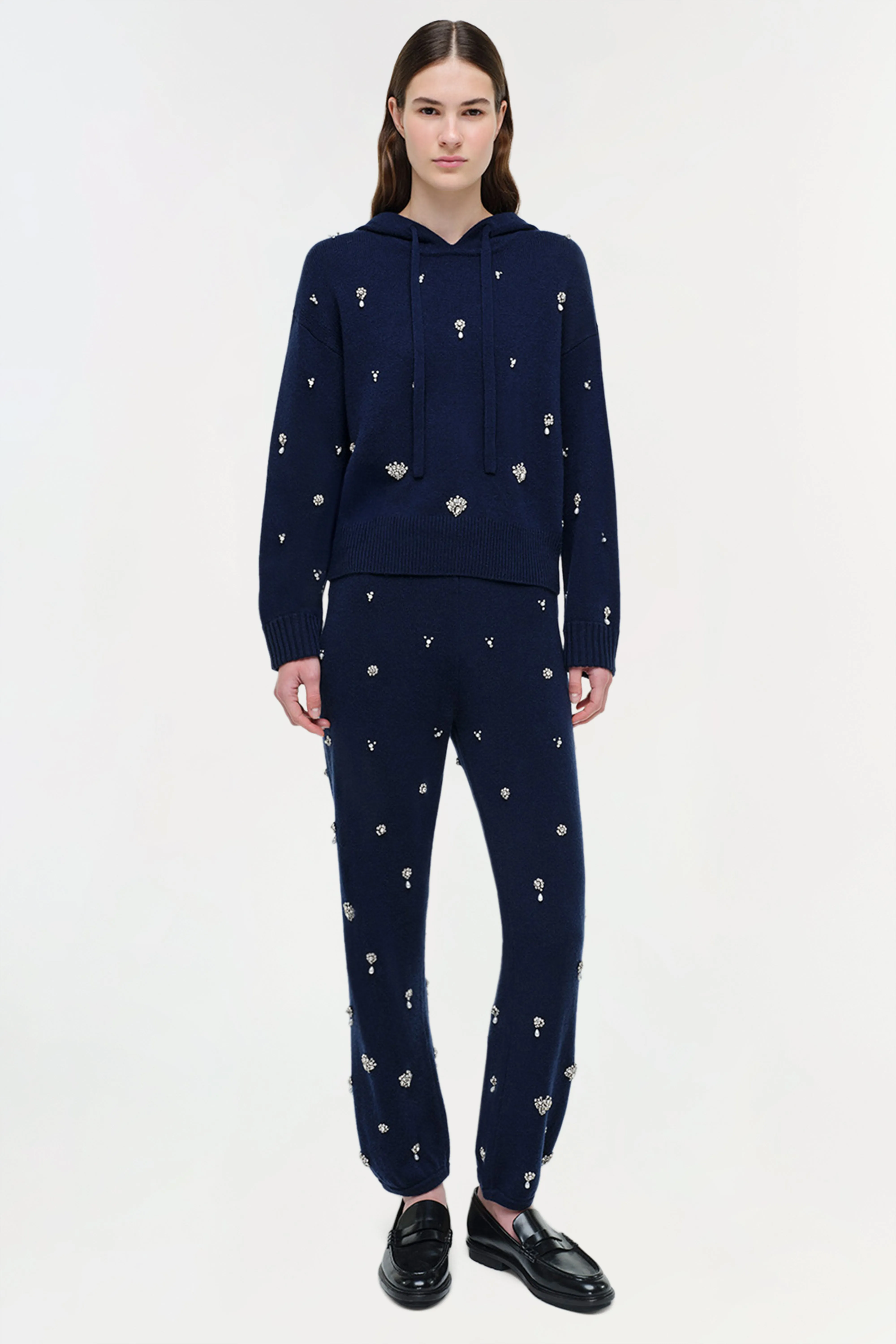 Kandace Embellished Cashmere Jogger sold by Jonathan Simkhai product image thumbnail 2