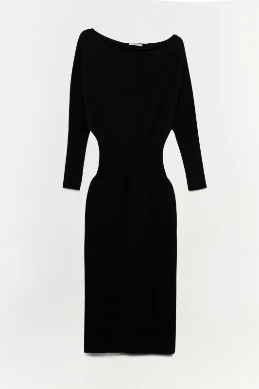 Janese Off Shoulder Knit Midi Dress sold by Jonathan Simkhai