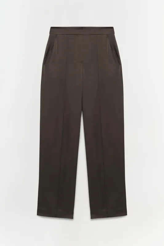 Kyra Satin Wide Leg Pant sold by Jonathan Simkhai