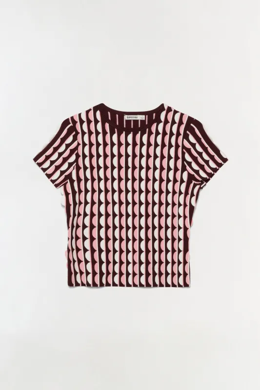 Kendra Scalloped Knit Top sold by Jonathan Simkhai