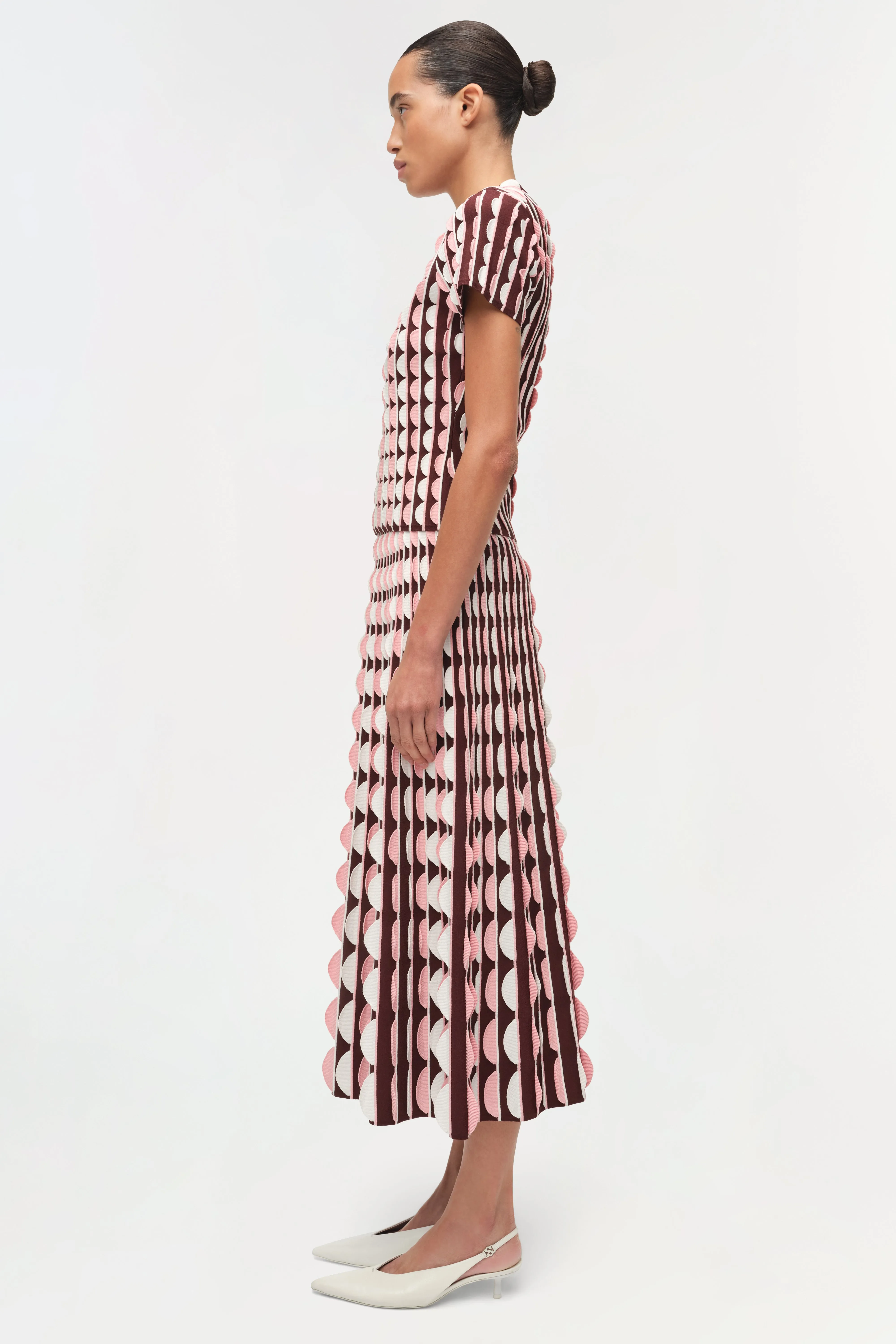 Kendra Scalloped Knit Top sold by Jonathan Simkhai product image thumbnail 4