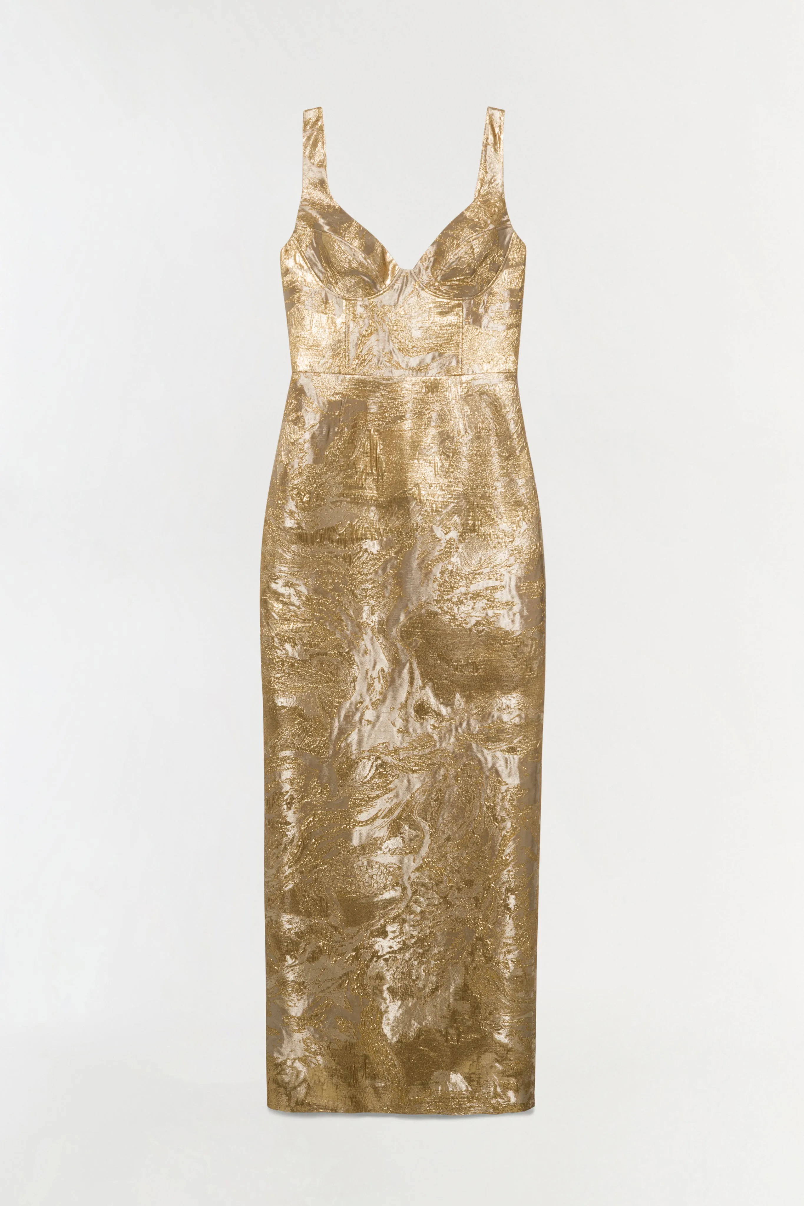 Viella Metallic Jacquard Gown sold by Jonathan Simkhai
