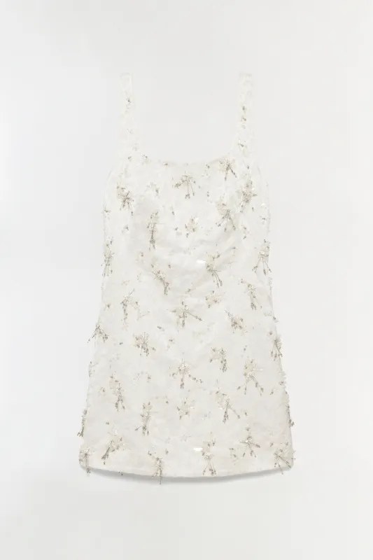 Viva Embellished Jaquard Mini Dress sold by Jonathan Simkhai