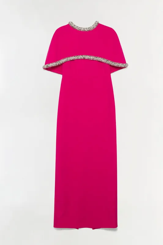 Bellamy Embellished Cape Gown made by Jonathan Simkhai