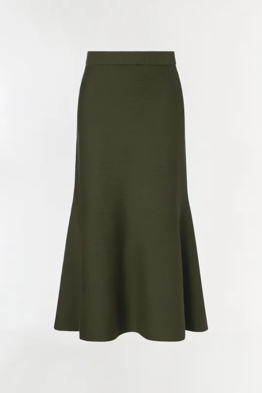 Layne Wool Midi Skirt made by Jonathan Simkhai