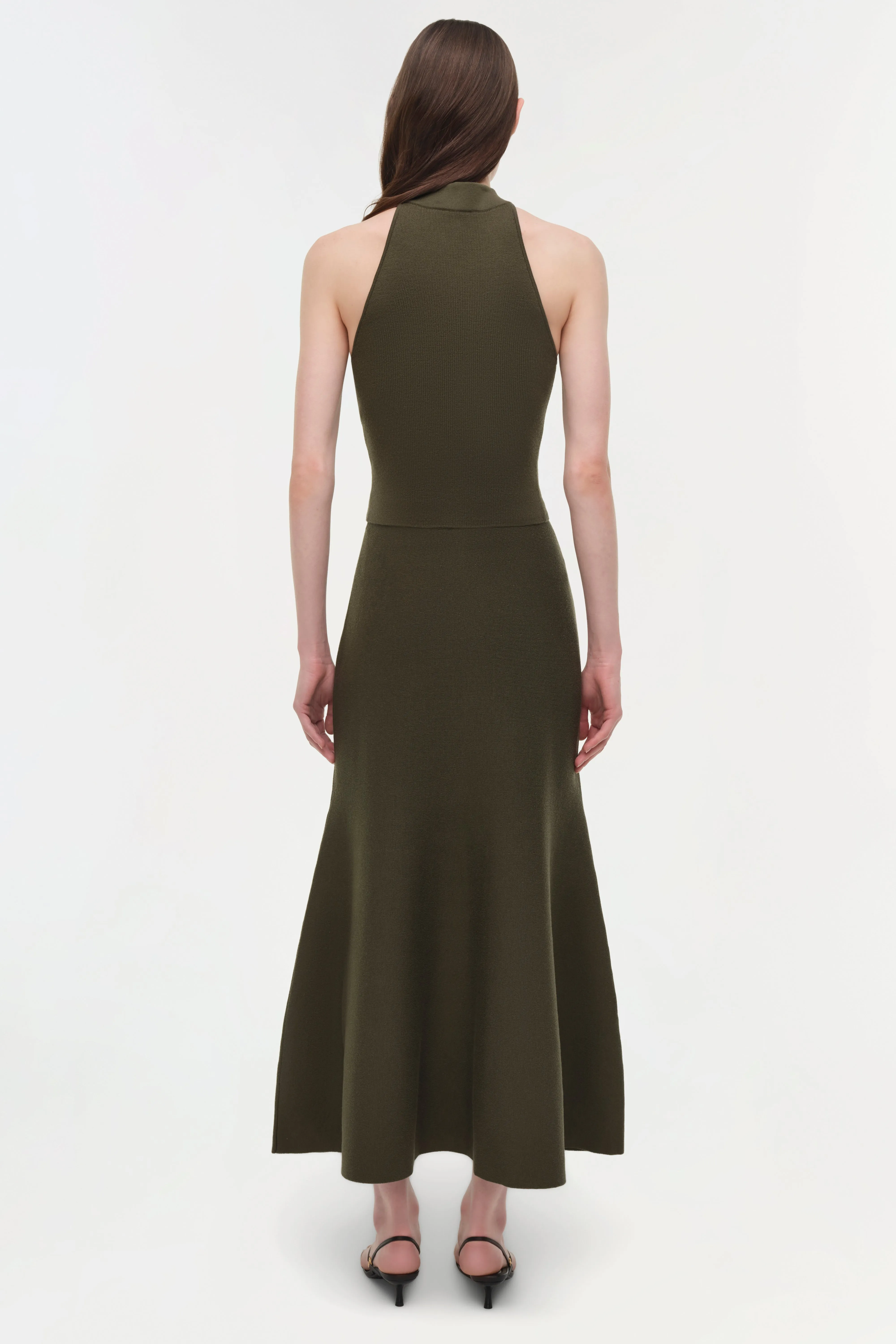 Layne Wool Midi Skirt sold by Jonathan Simkhai product image thumbnail 5