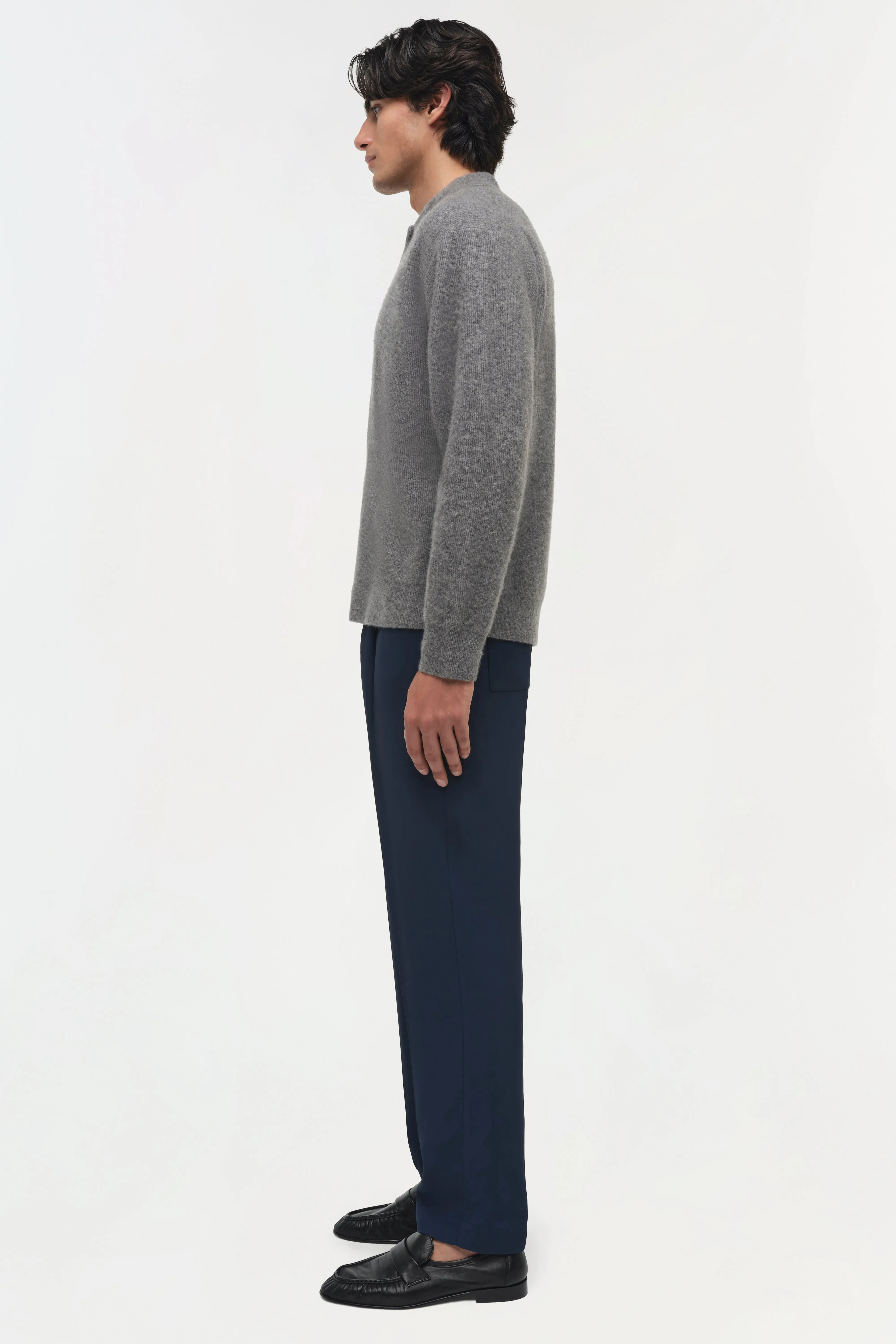Elvis Pleated Pull On Trousers sold by Jonathan Simkhai product image thumbnail 4