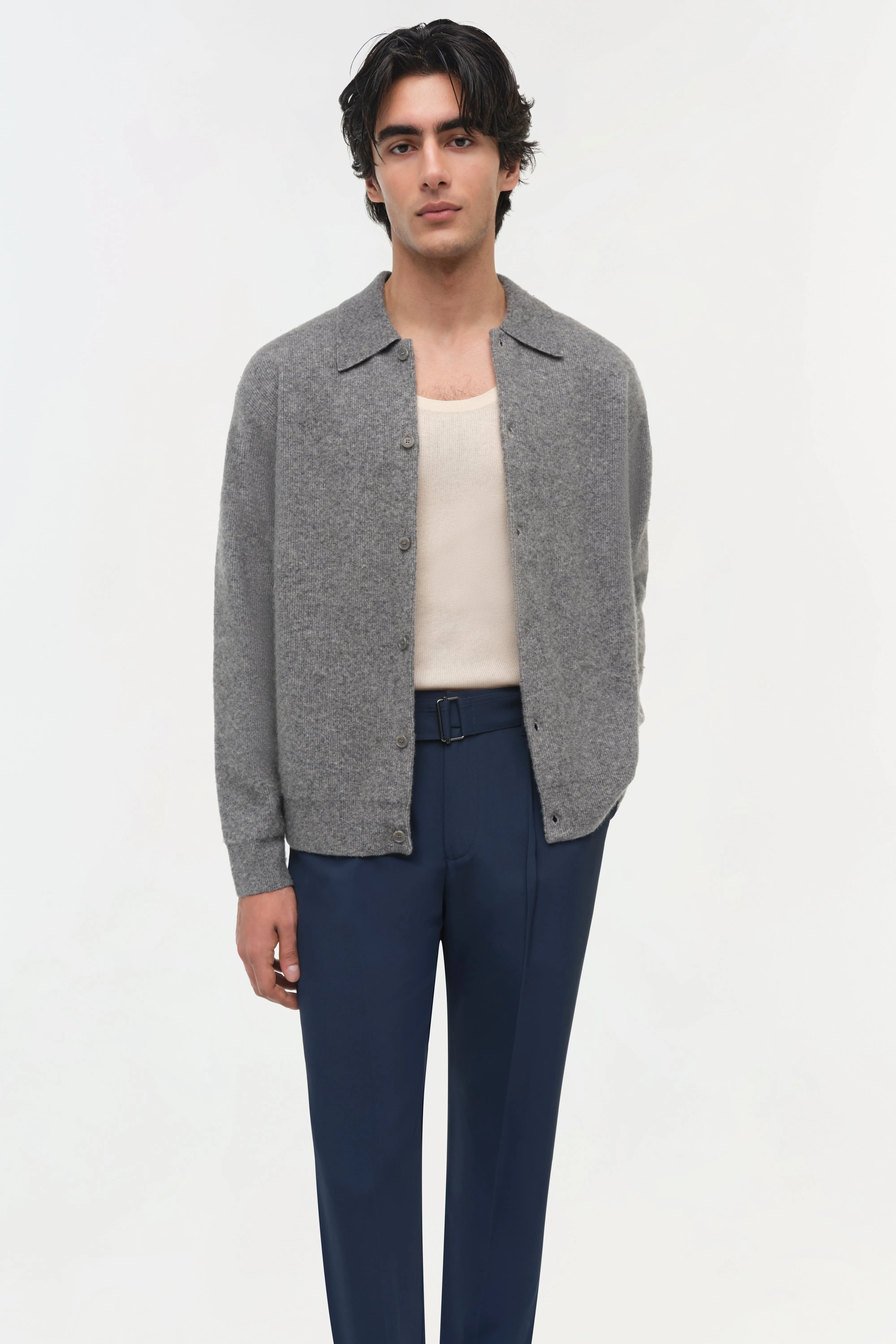 Elvis Pleated Pull On Trousers sold by Jonathan Simkhai product image thumbnail 3