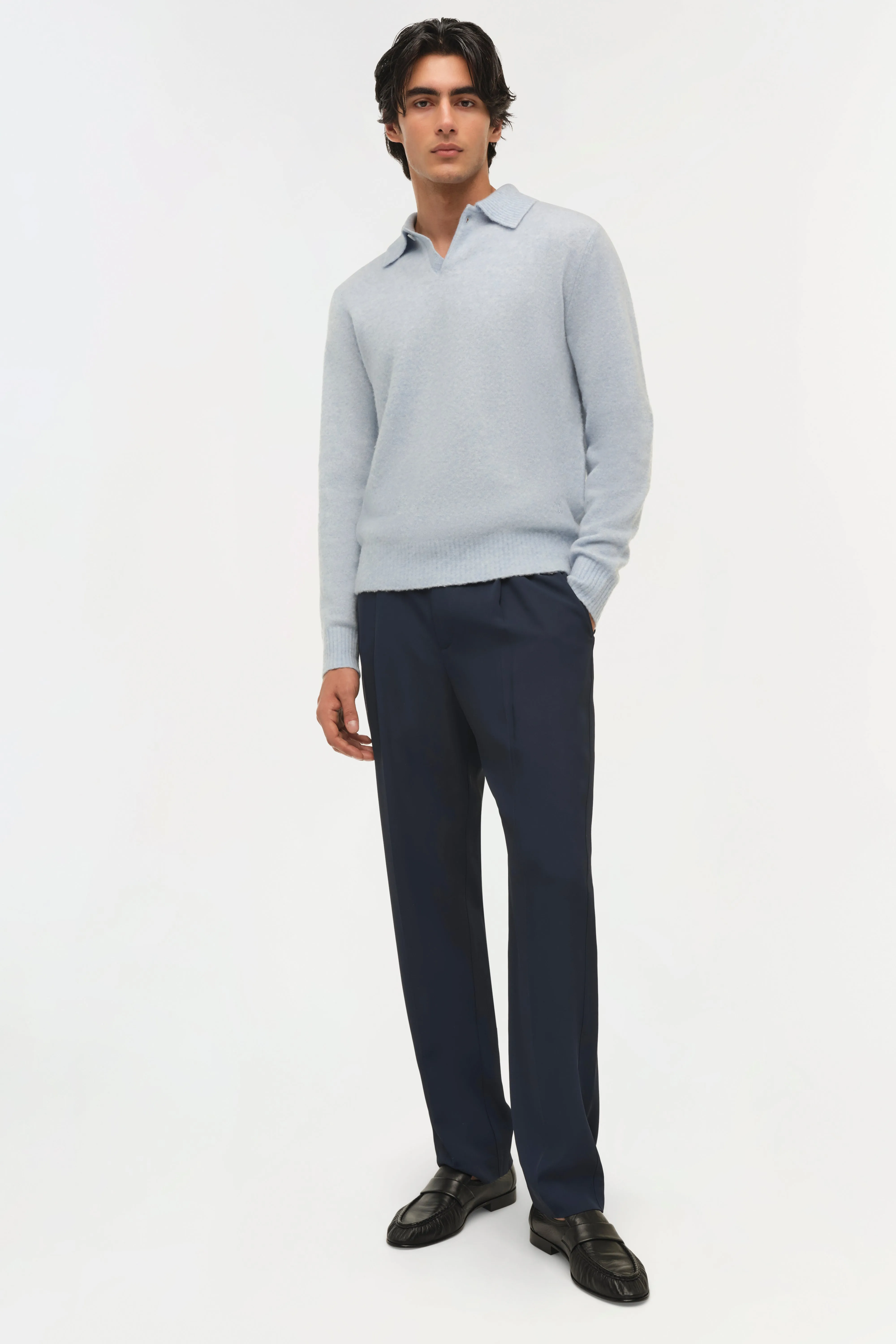 Davis Cashmere Blend Pullover sold by Jonathan Simkhai product image thumbnail 2