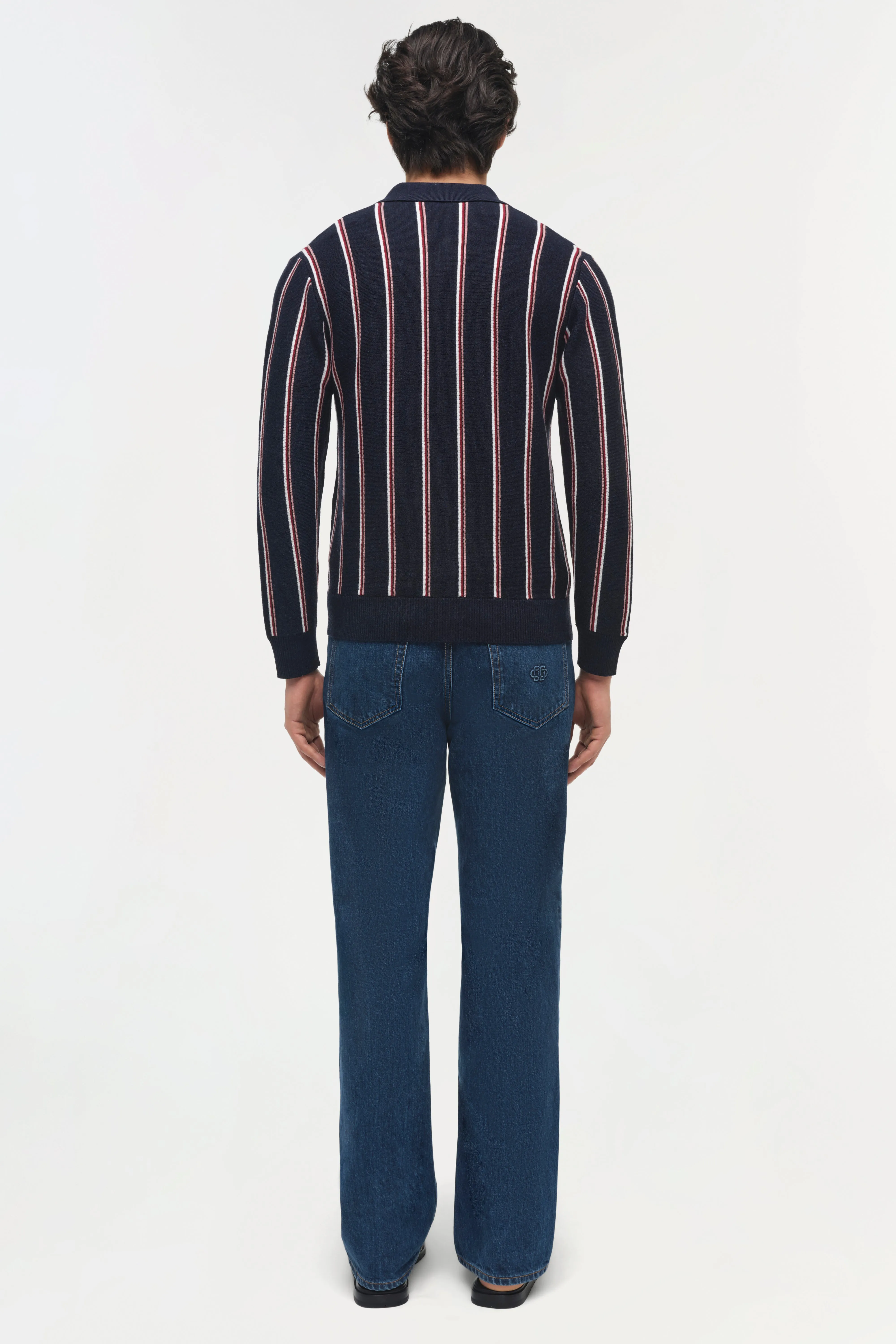 Elio Wool Collared Cardigan sold by Jonathan Simkhai product image thumbnail 5