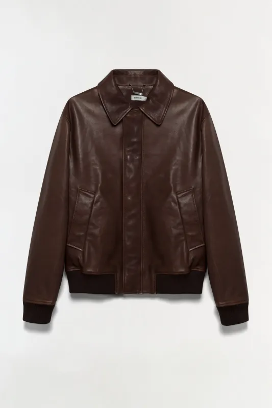 Bauer Leather Jacket sold by Jonathan Simkhai