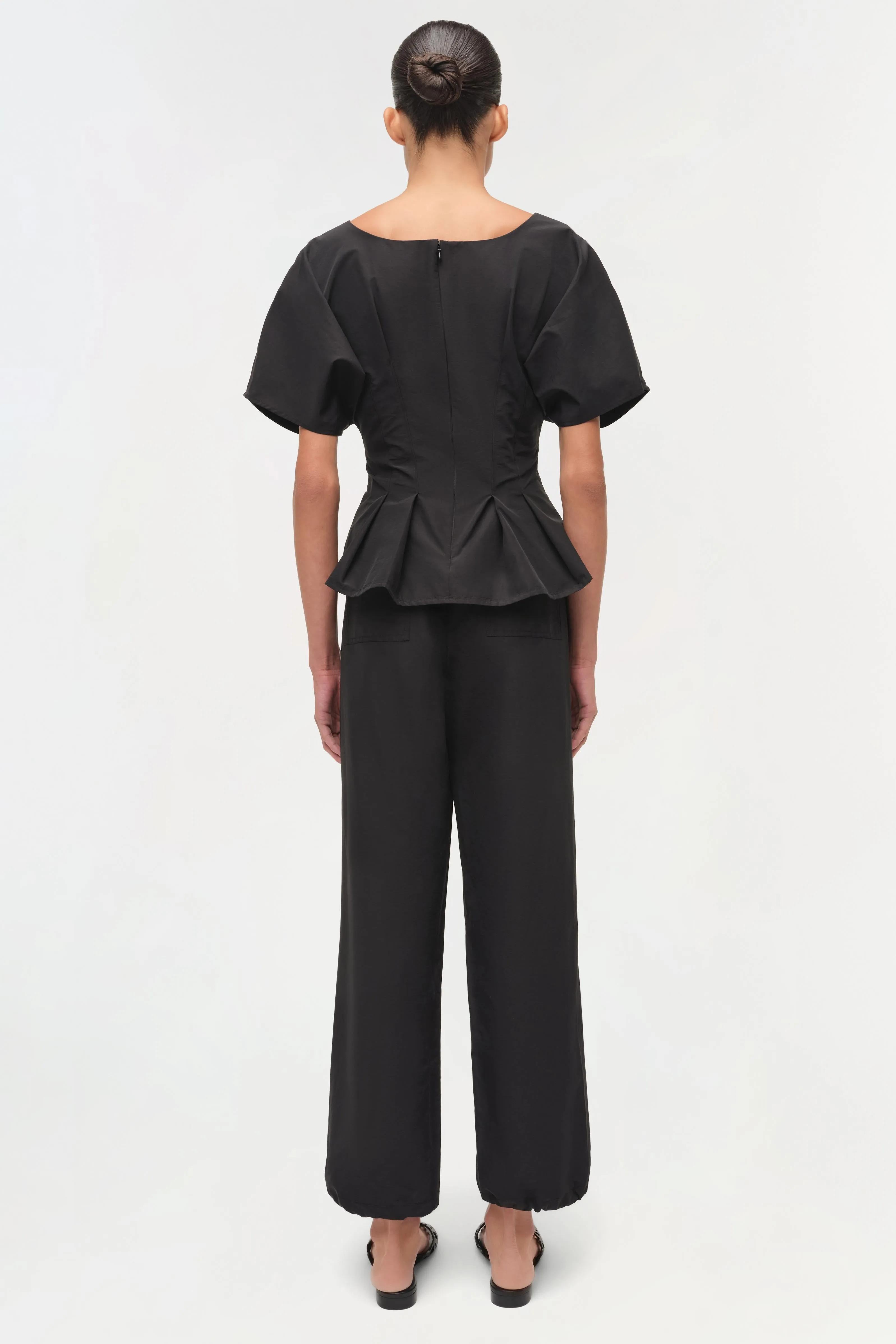 Rozen Cotton Faille Top sold by Jonathan Simkhai product image thumbnail 5