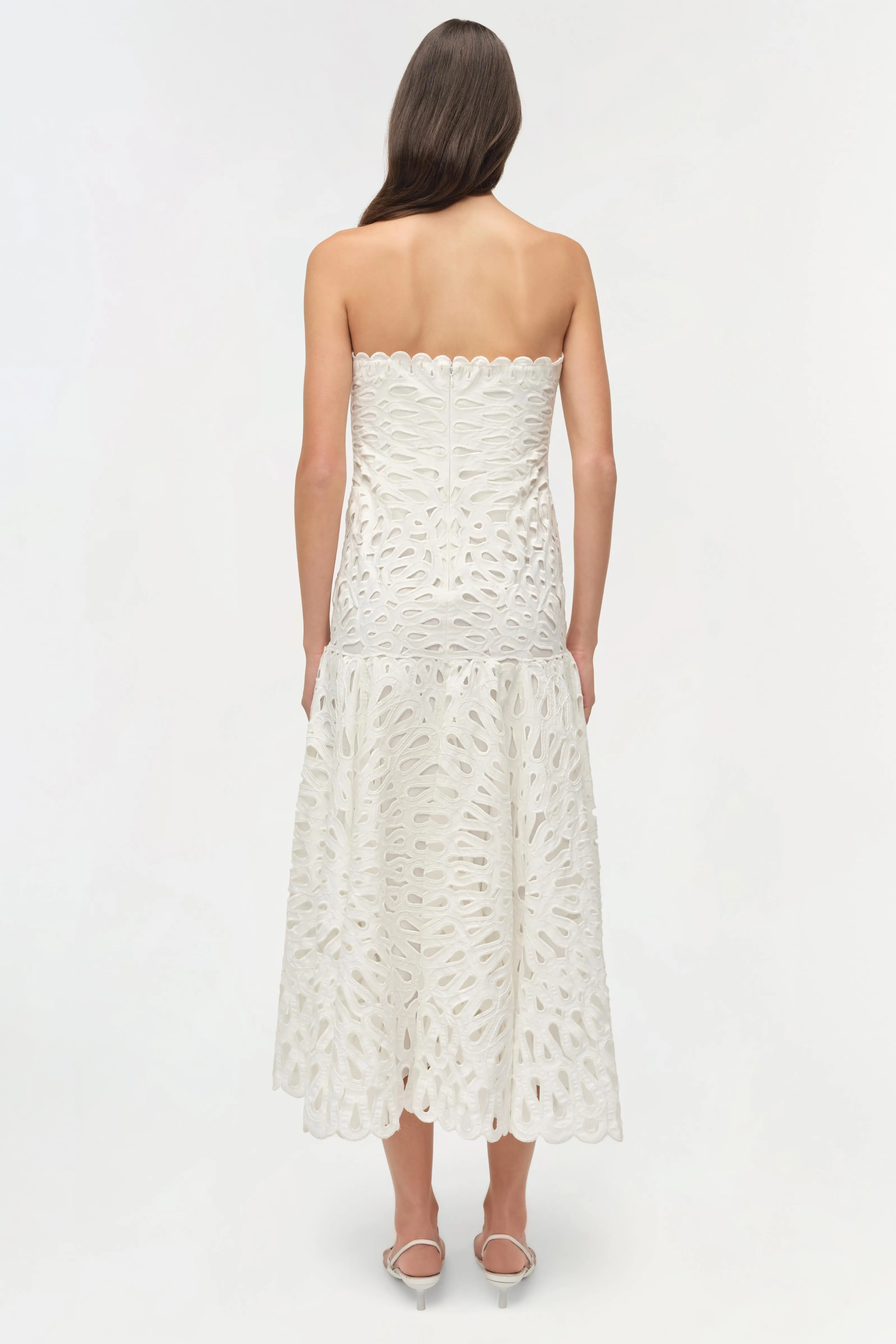 Florence Embroidered Midi Dress sold by Jonathan Simkhai product image thumbnail 5