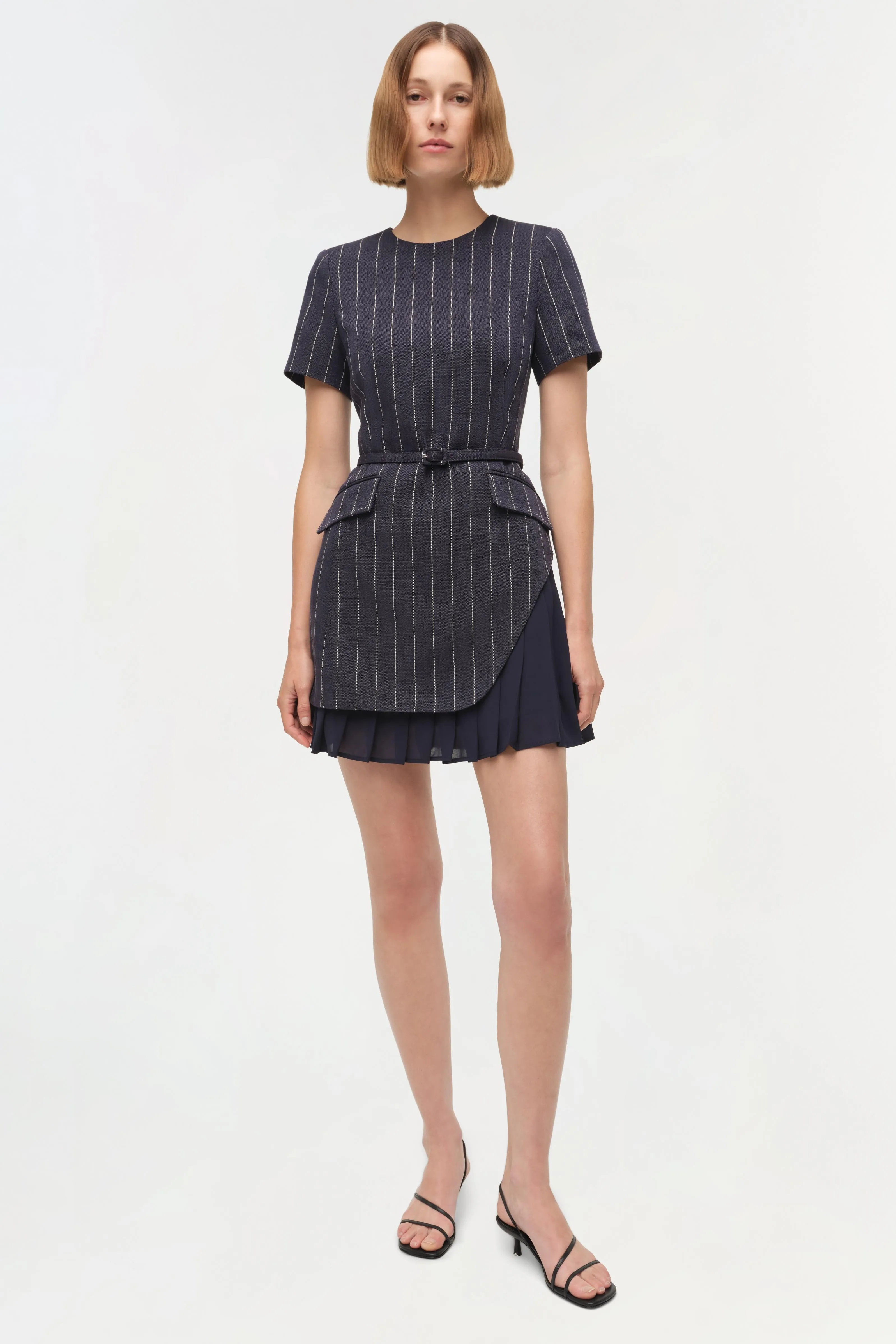 Blakely Belted Mini Dress sold by Jonathan Simkhai product image thumbnail 2