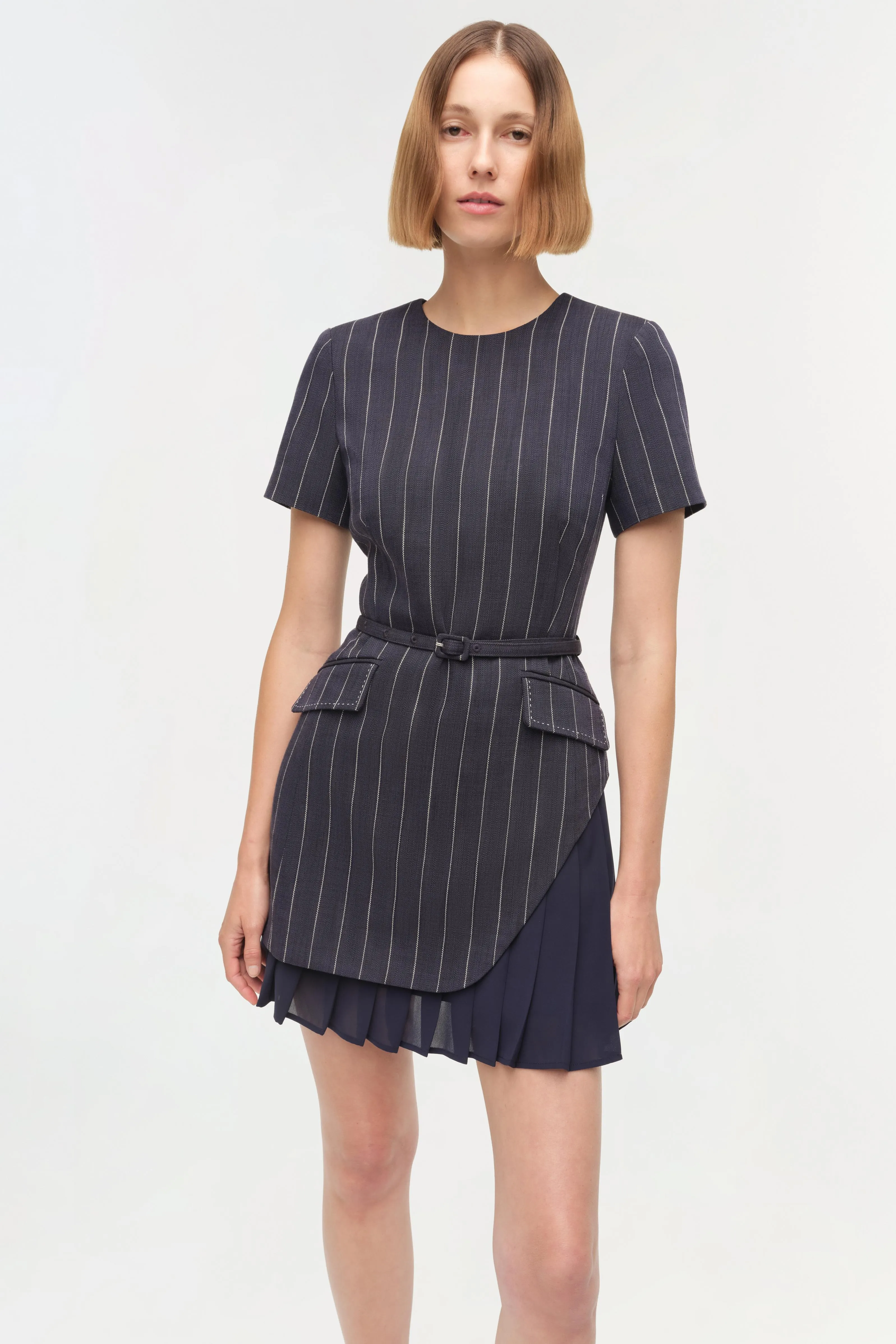 Blakely Belted Mini Dress sold by Jonathan Simkhai product image thumbnail 3