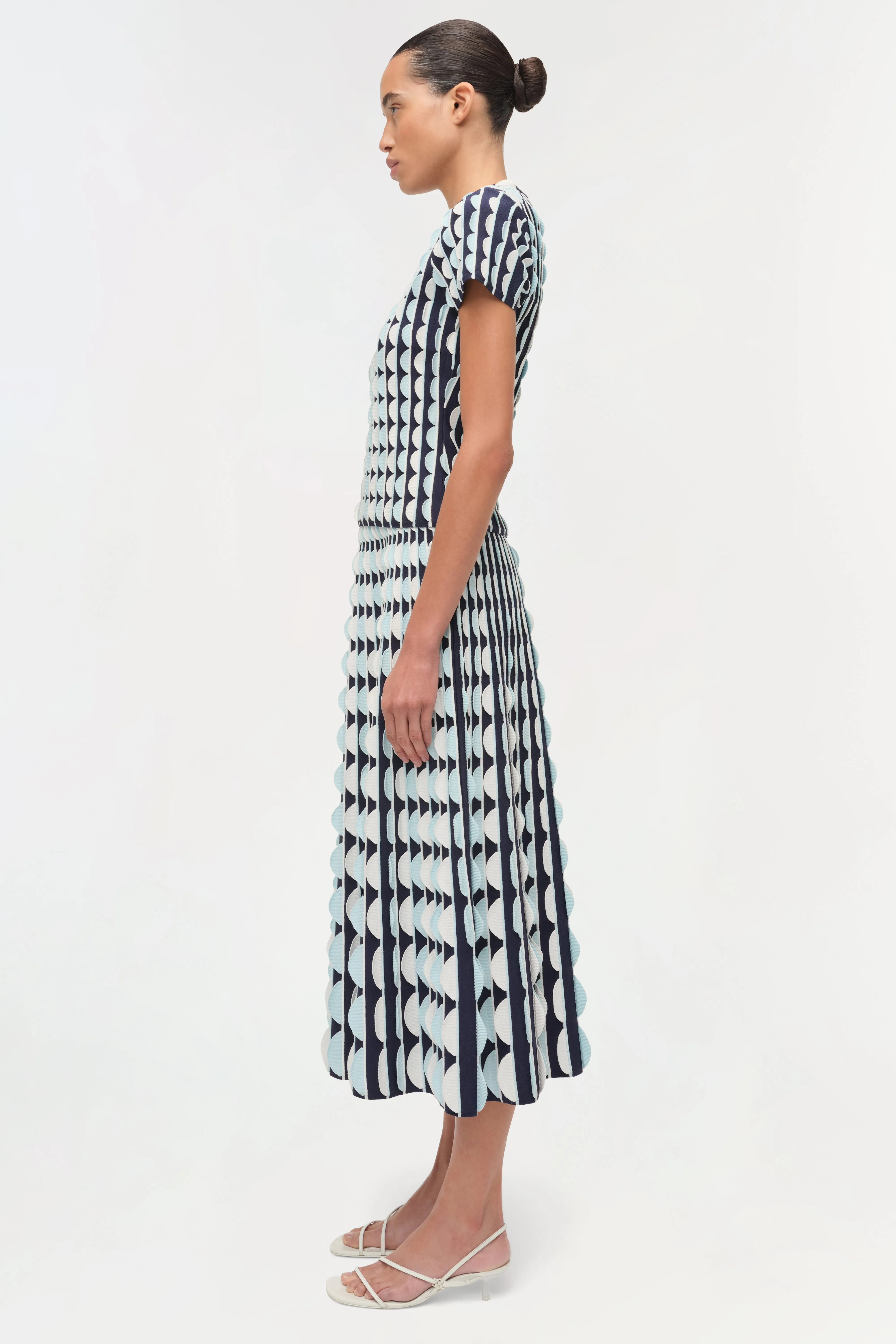 Kendra Scalloped Knit Top sold by Jonathan Simkhai product image thumbnail 4