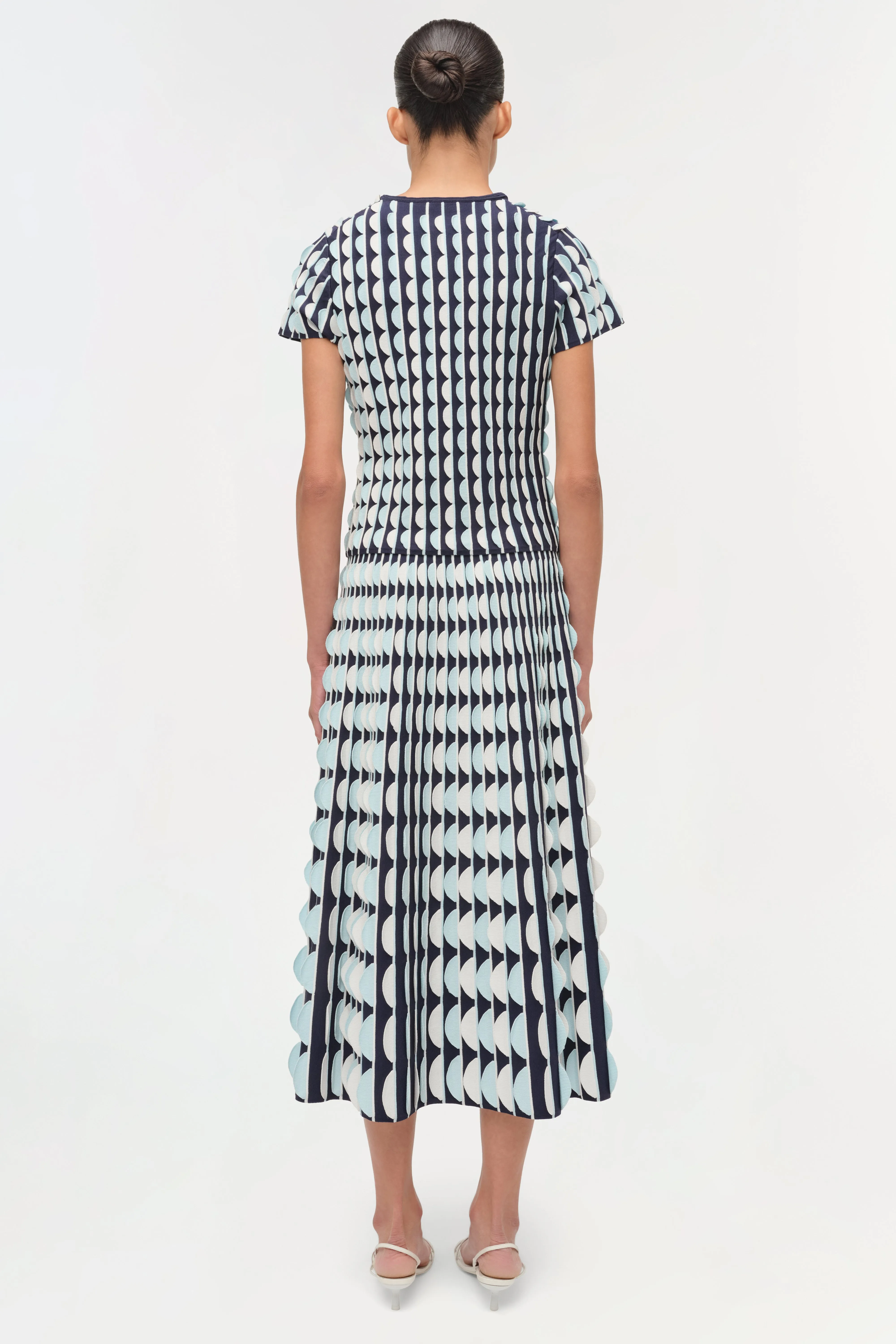 Kendra Scalloped Knit Top sold by Jonathan Simkhai product image thumbnail 5