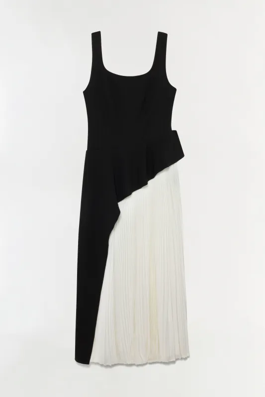 Zayla Pleated Midi Dress sold by Jonathan Simkhai