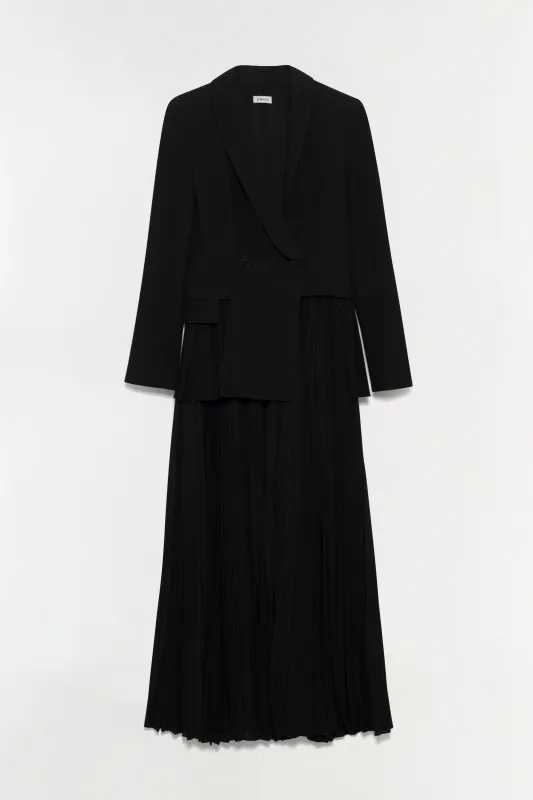Alexandra Pleated Blazer Midi Dress sold by Jonathan Simkhai