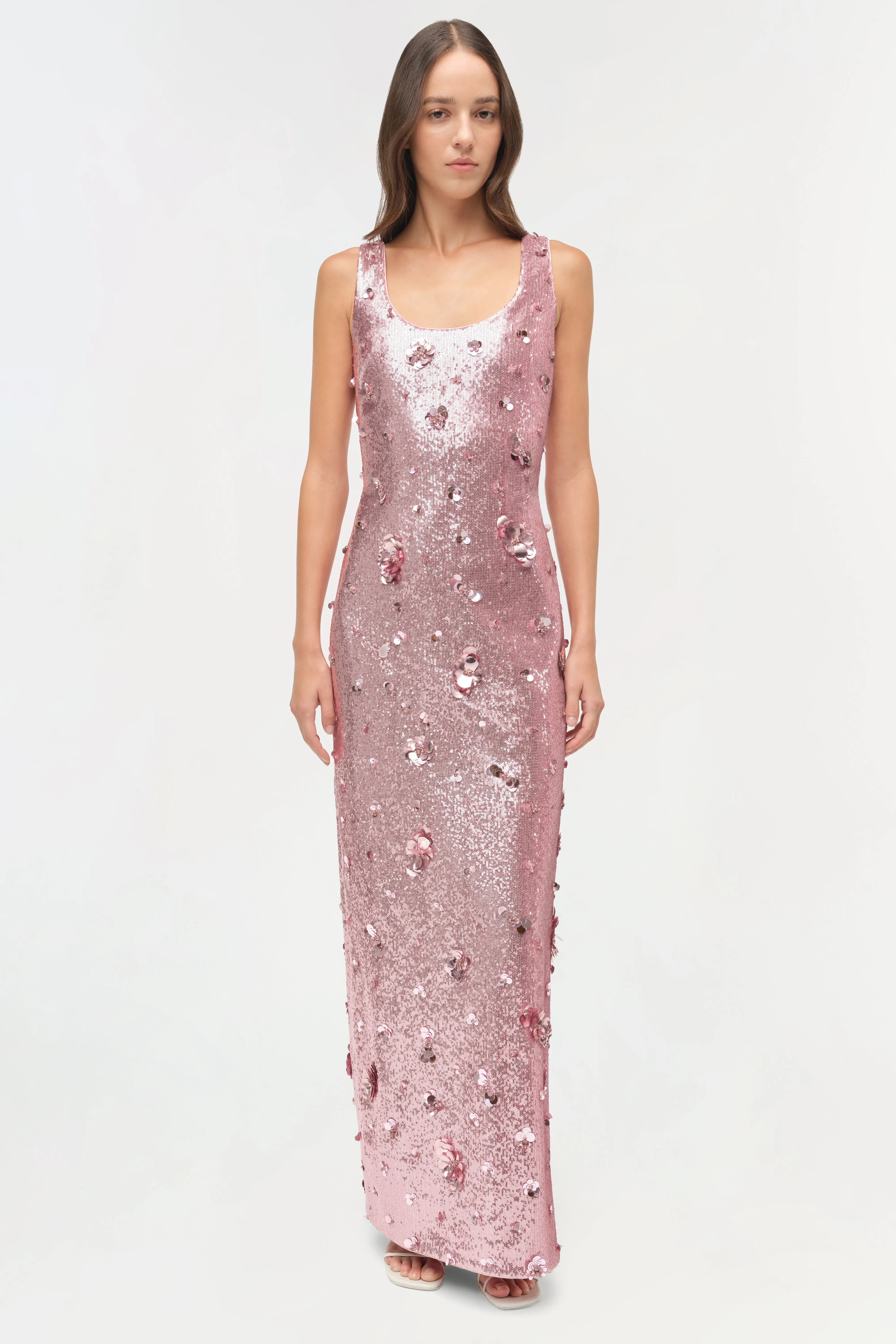 Tindra Embellished Sequin Gown sold by Jonathan Simkhai product image thumbnail 2