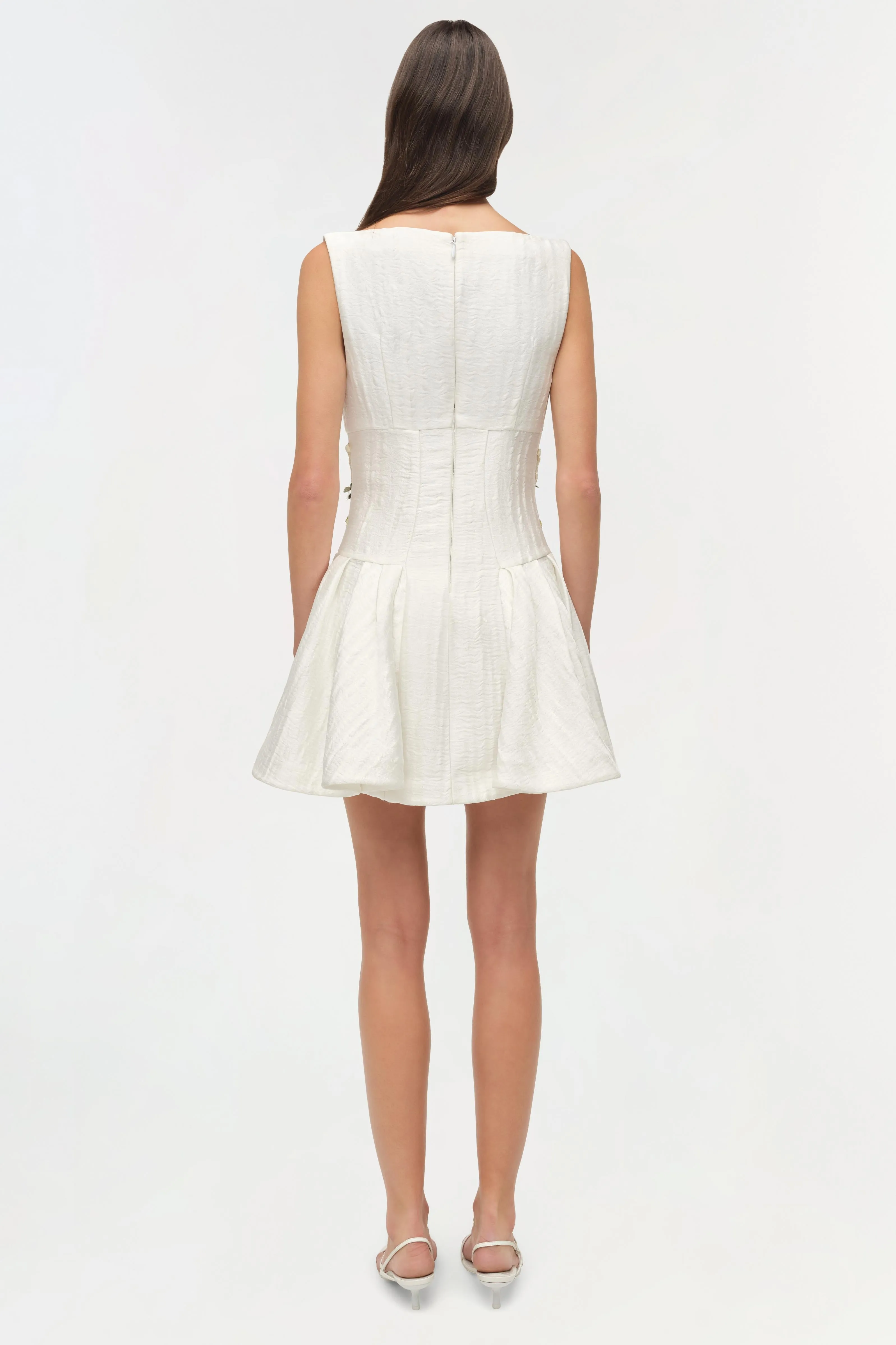 Calilly Floral Jacquard Mini Dress sold by Jonathan Simkhai product image thumbnail 5