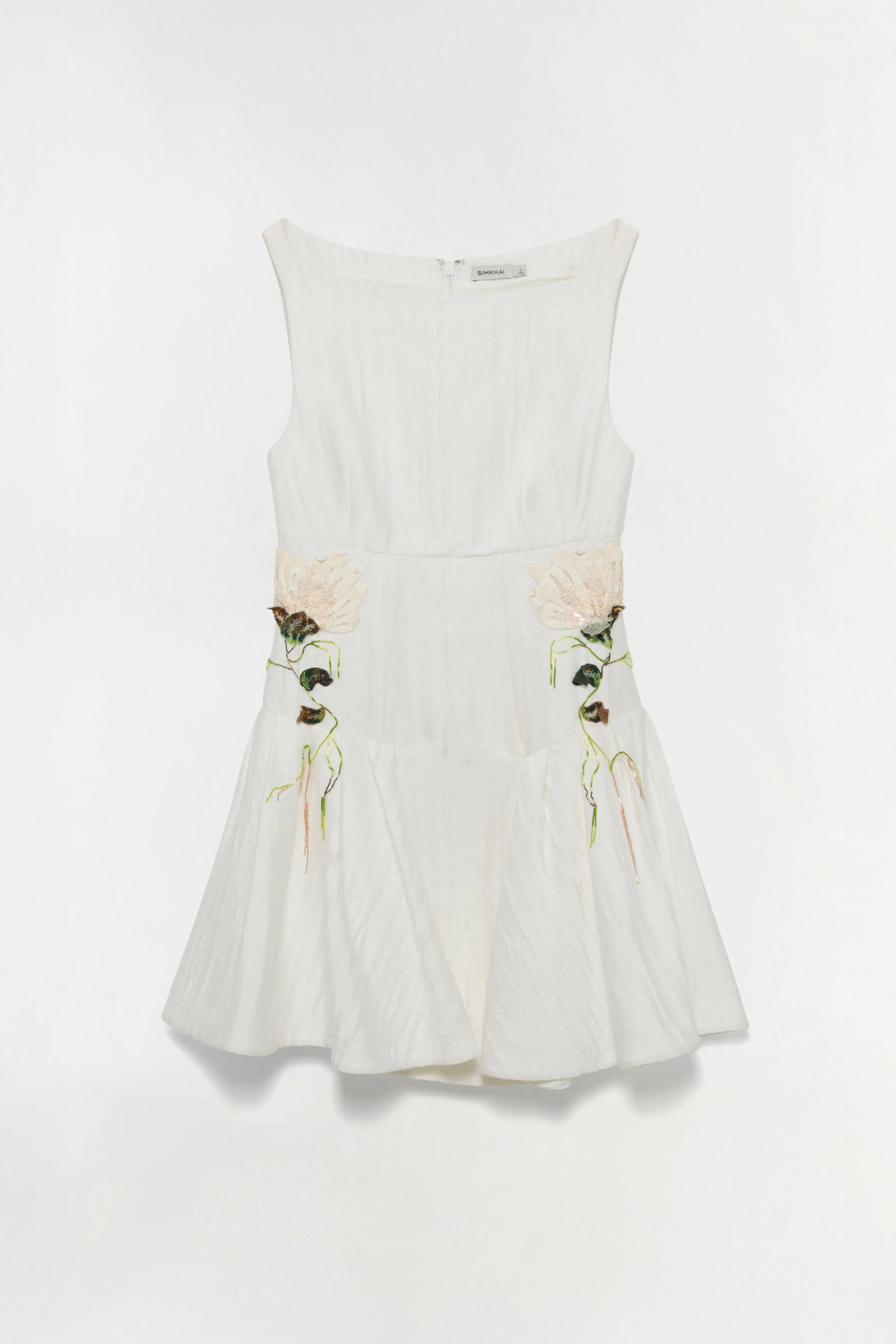 Calilly Floral Jacquard Mini Dress sold by Jonathan Simkhai