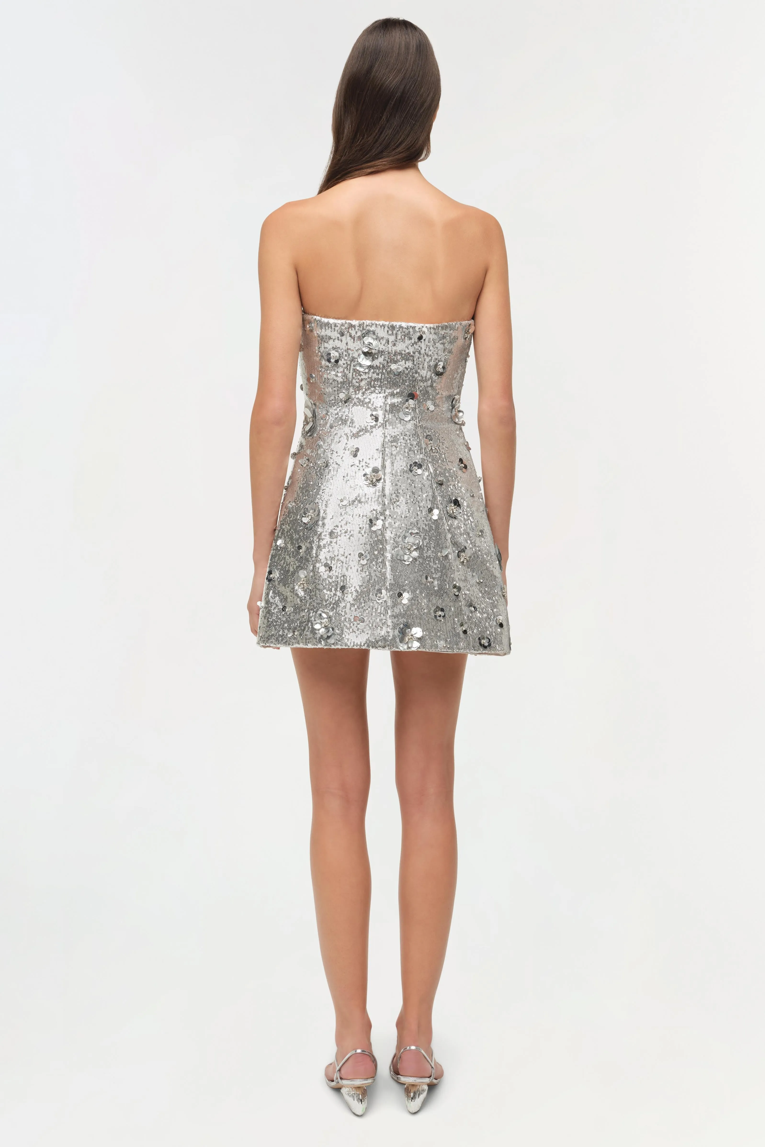 Arta Embellished Sequin Bustier Mini Dress sold by Jonathan Simkhai product image thumbnail 5