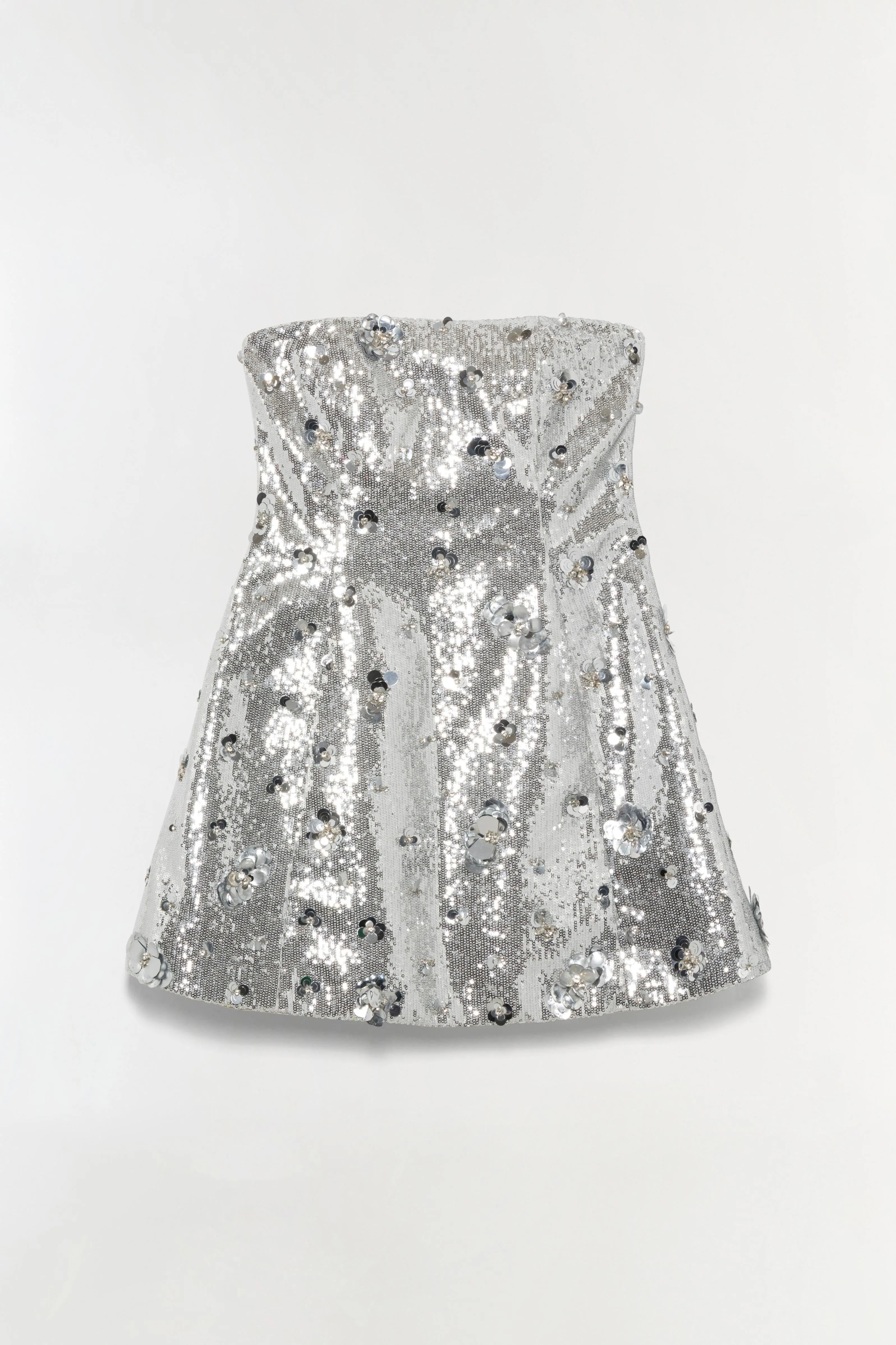 Arta Embellished Sequin Bustier Mini Dress sold by Jonathan Simkhai