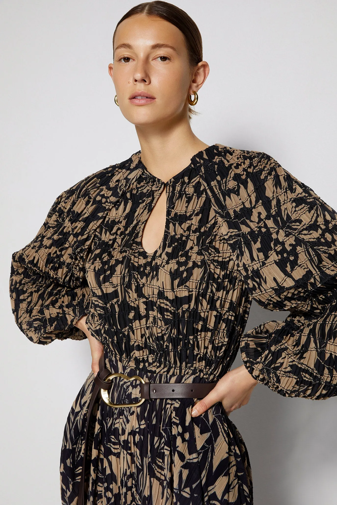 Tiff Chiffon Midi Dress sold by Jonathan Simkhai product image thumbnail 2