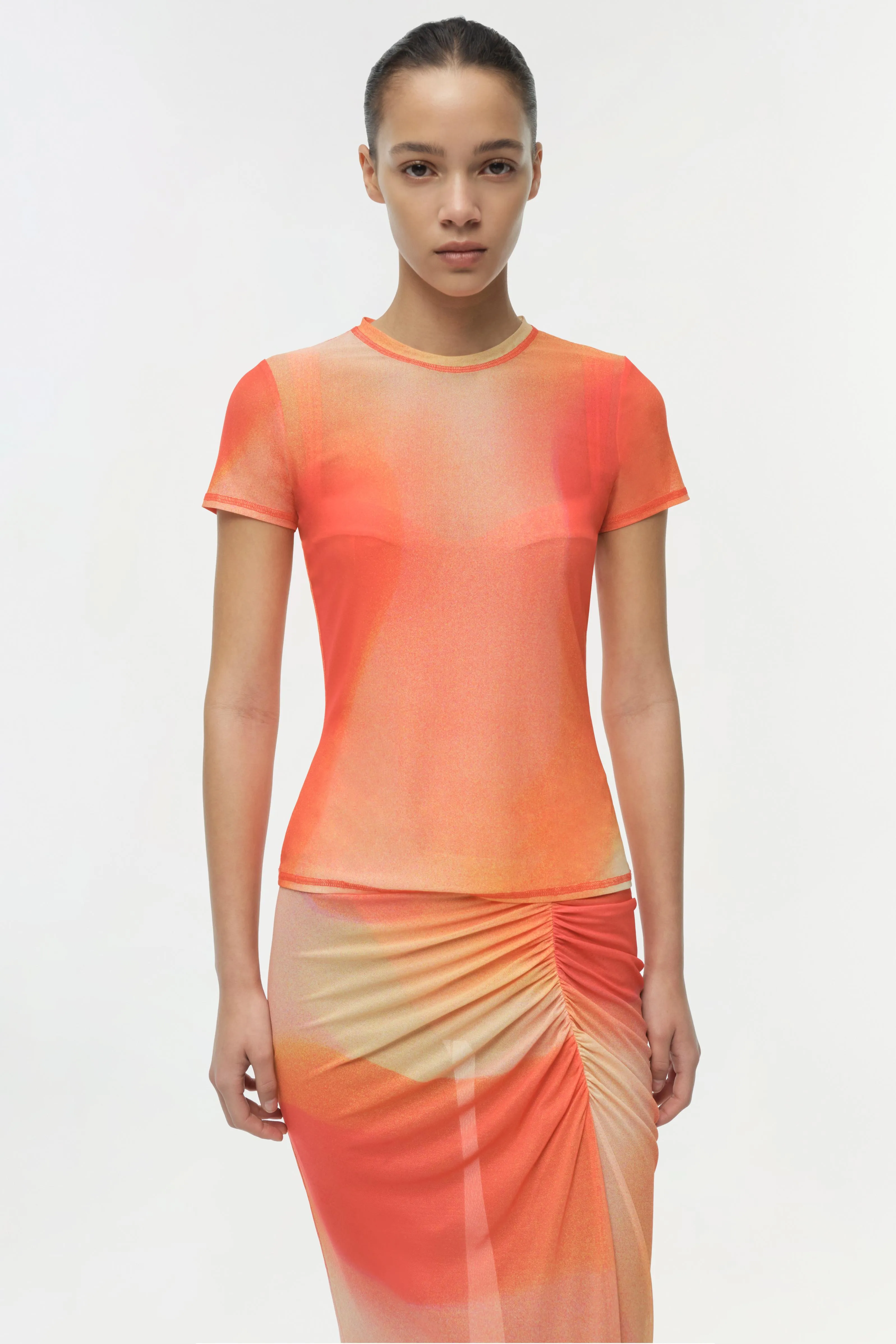Kensingten Mesh Skirt sold by Jonathan Simkhai product image thumbnail 3