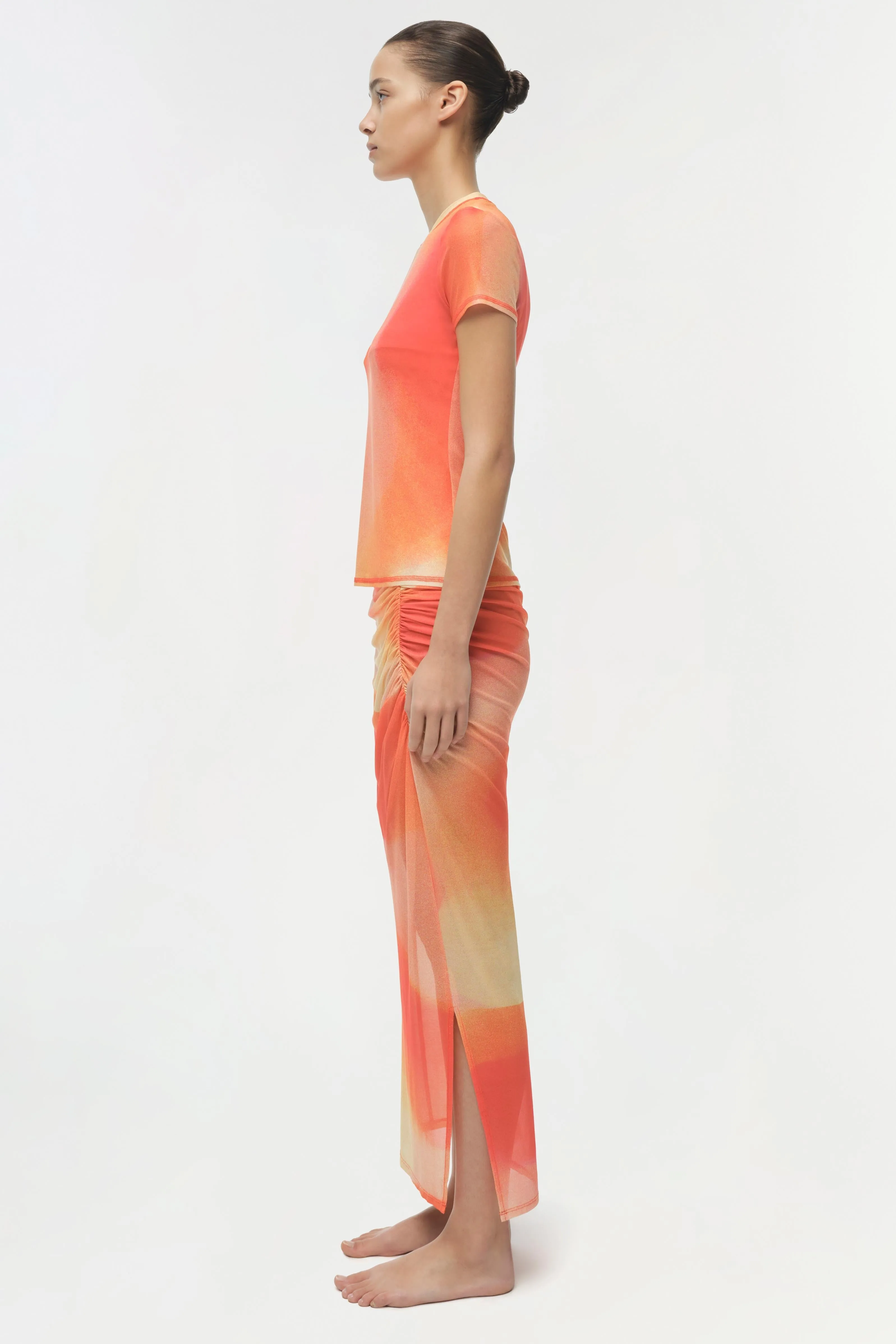 Kensingten Mesh Skirt sold by Jonathan Simkhai product image thumbnail 4