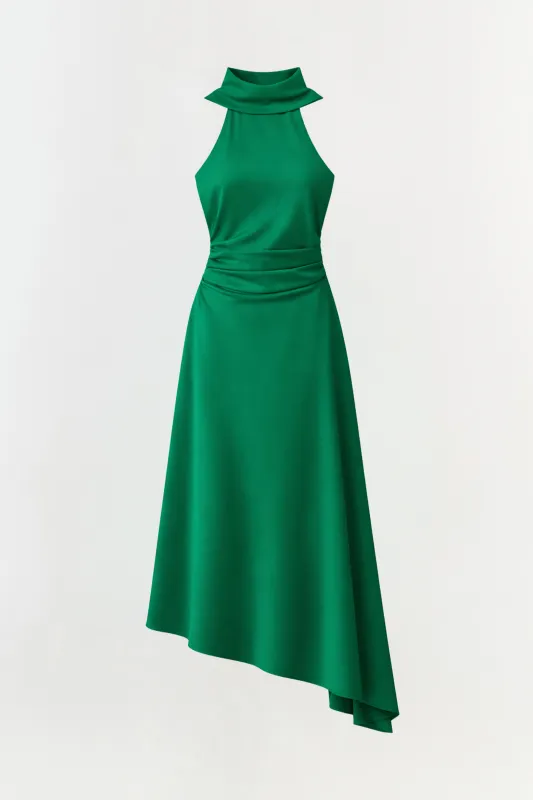 Monica Satin Midi Dress made by Jonathan Simkhai