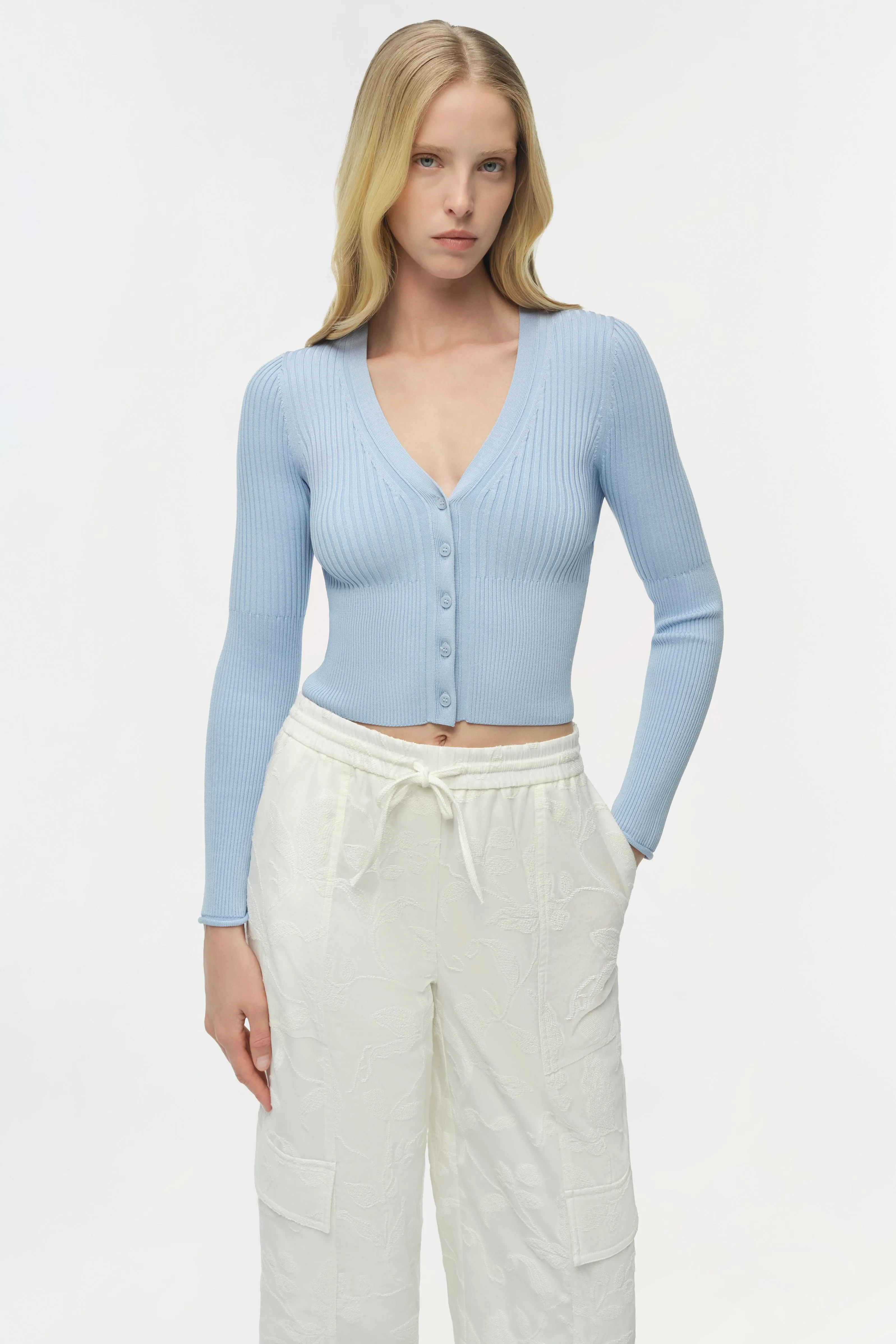 Ailany Knit Cardigan sold by Jonathan Simkhai product image thumbnail 3