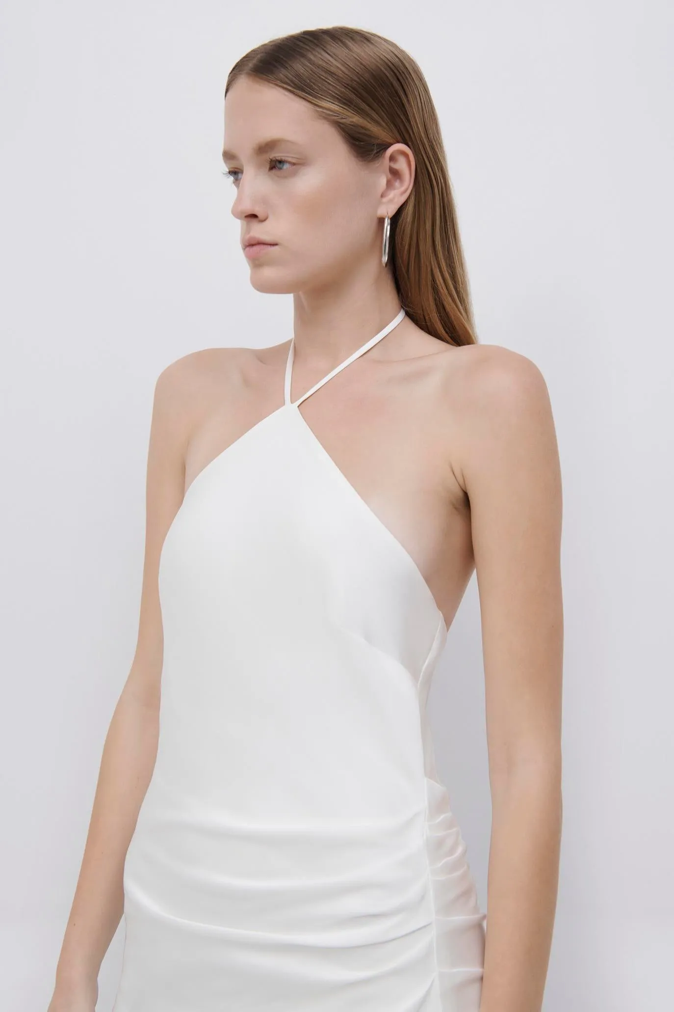 Hansel Satin Gown sold by Jonathan Simkhai product image thumbnail 5