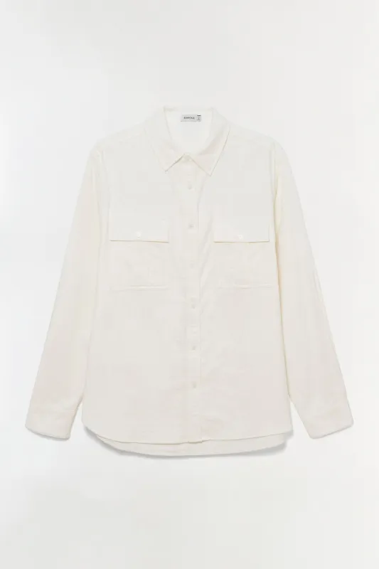 Parkes Double Gauze Shirt made by Jonathan Simkhai