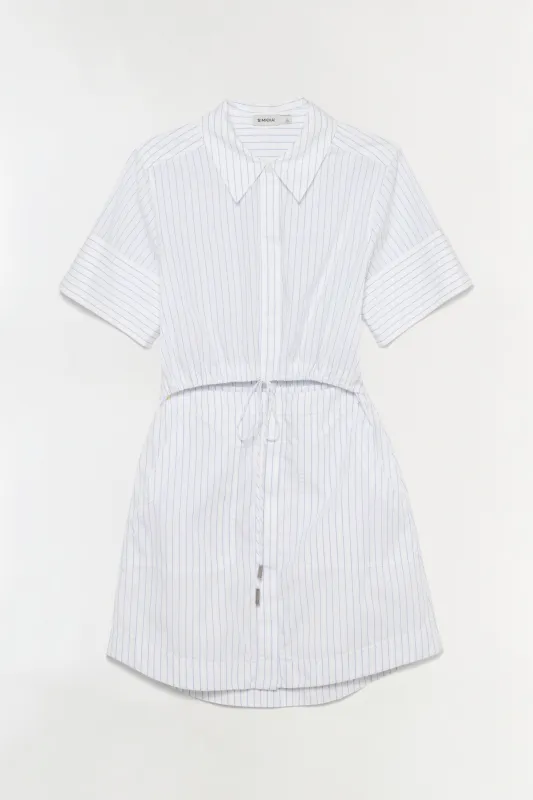 Marcy Cotton Mini Shirt Dress made by Jonathan Simkhai