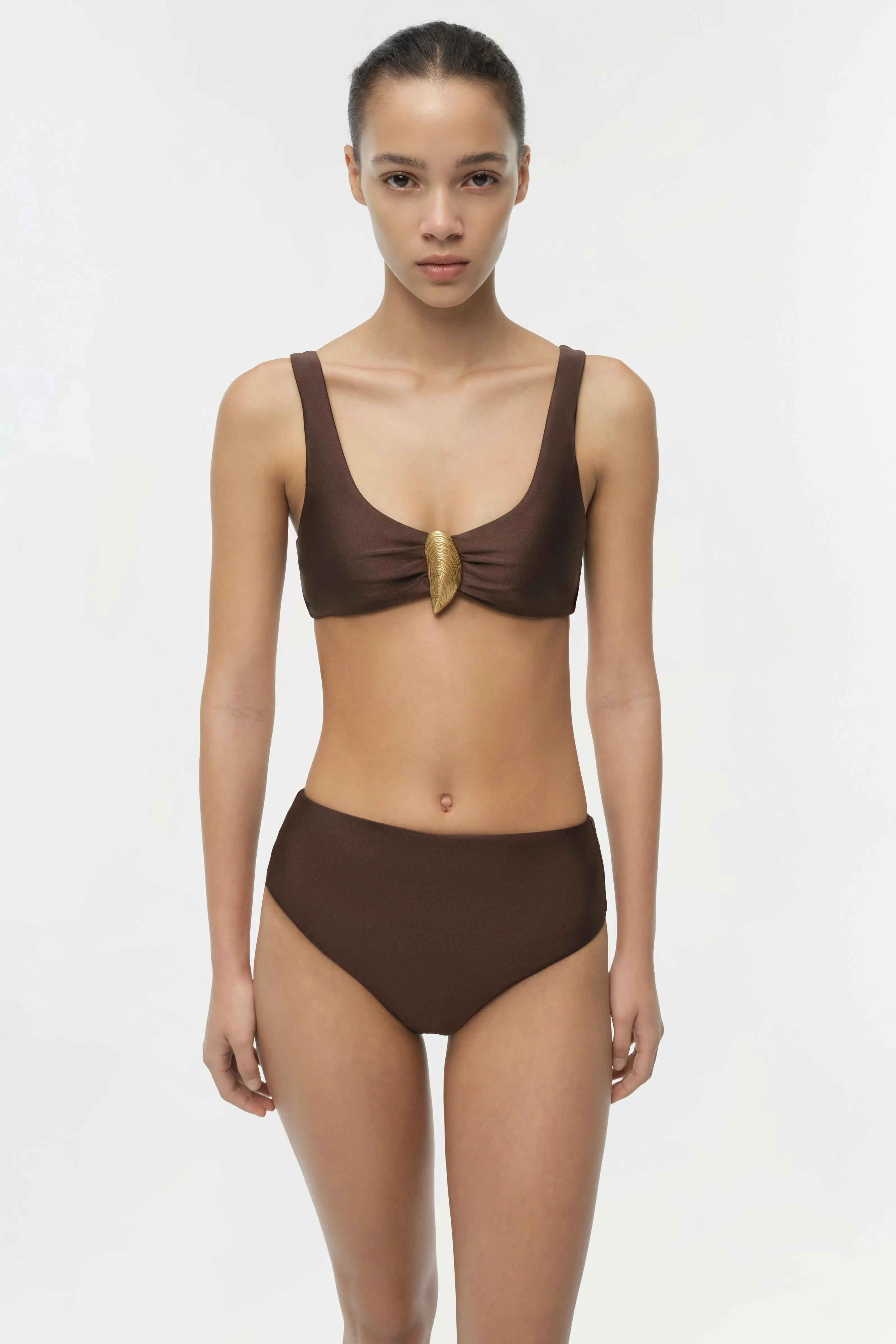 Gracie Shell Bikini Bottom sold by Jonathan Simkhai product image thumbnail 3