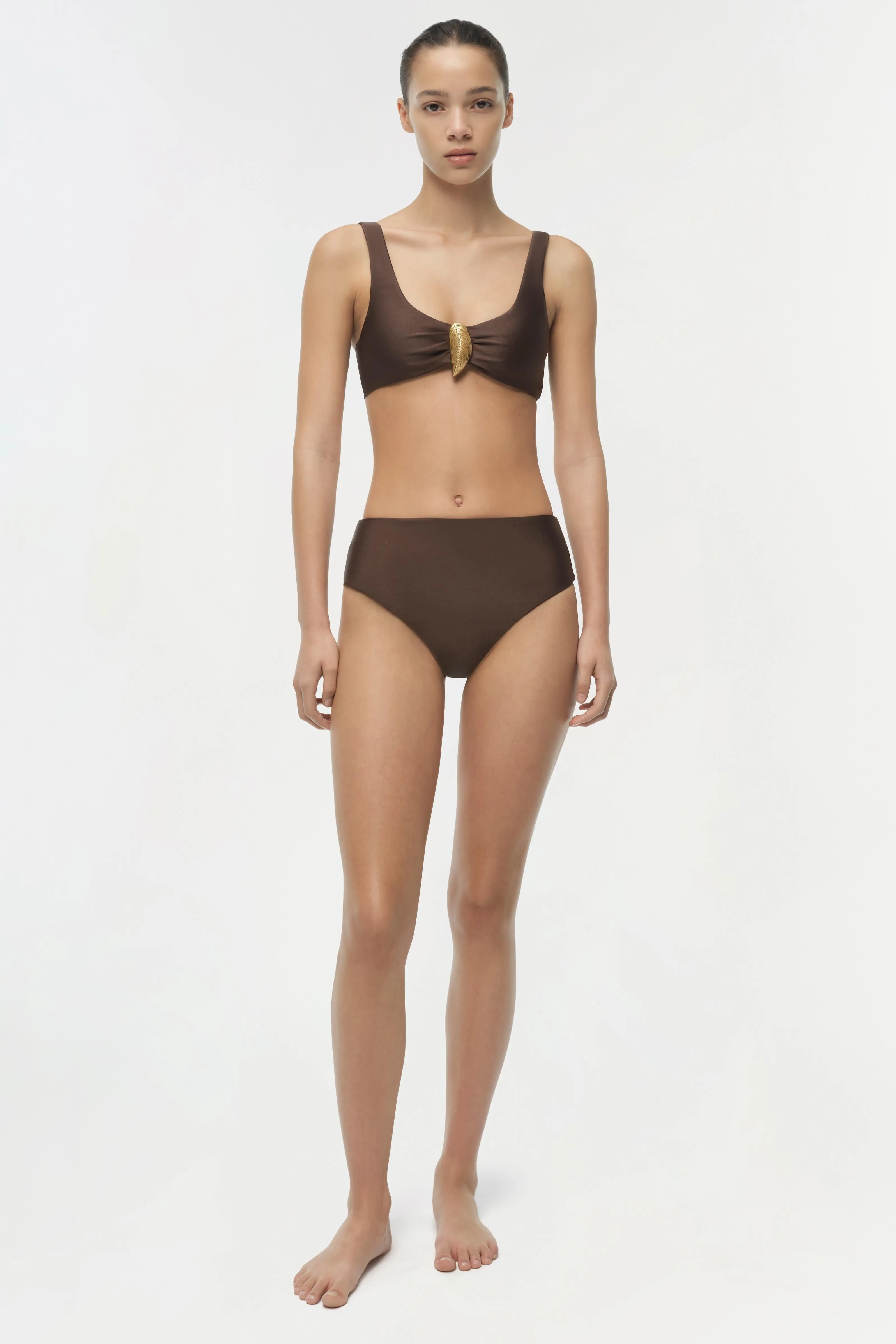 Gracie Shell Bikini Bottom sold by Jonathan Simkhai product image thumbnail 2