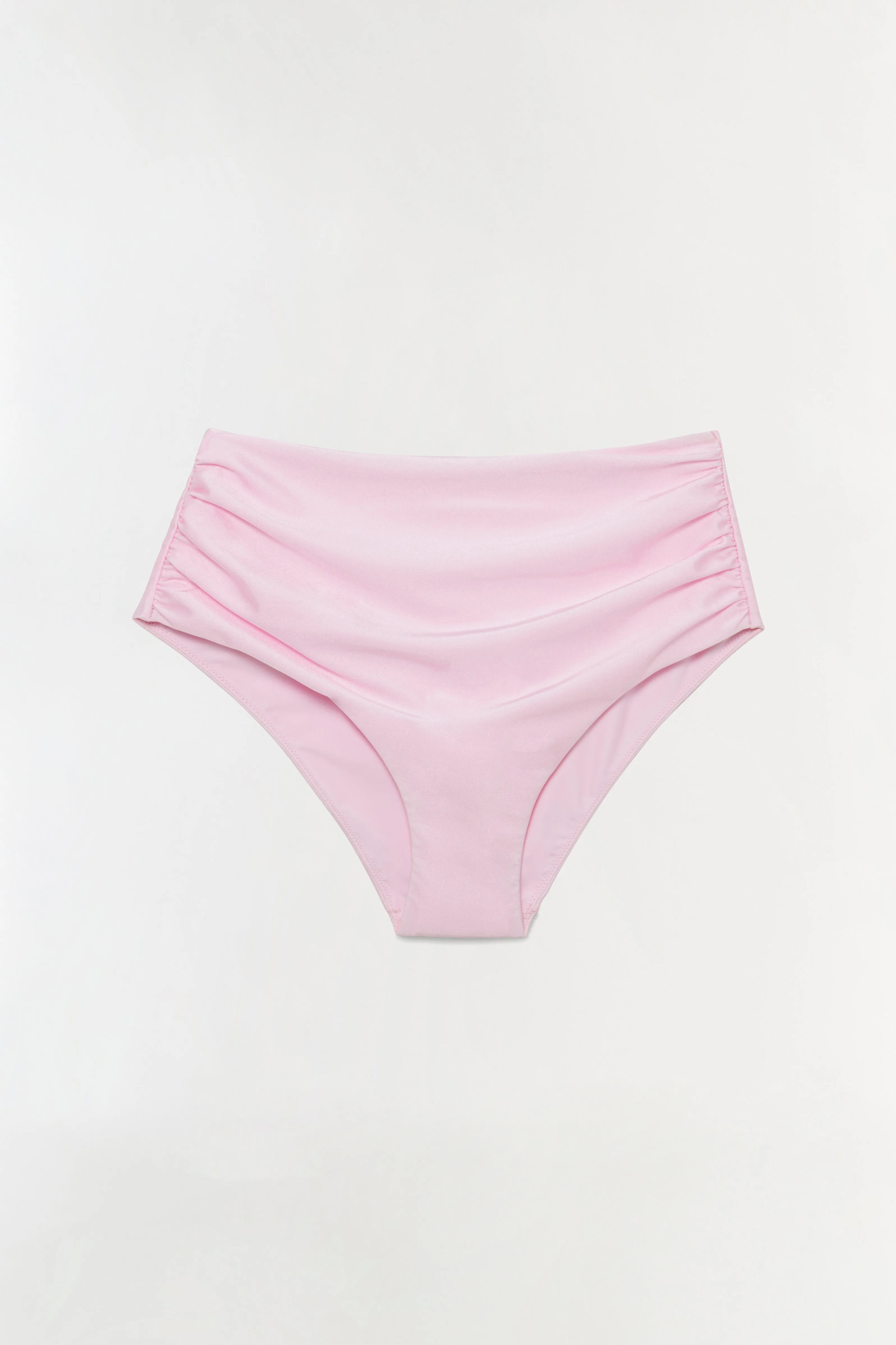 Teya High Waisted Ruched Bikini Bottom sold by Jonathan Simkhai