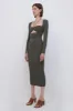 Ashton Marled Midi Skirt sold by Jonathan Simkhai