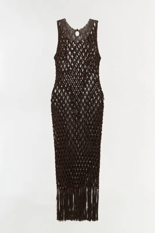 Jensen Macrame Midi Dress sold by Jonathan Simkhai