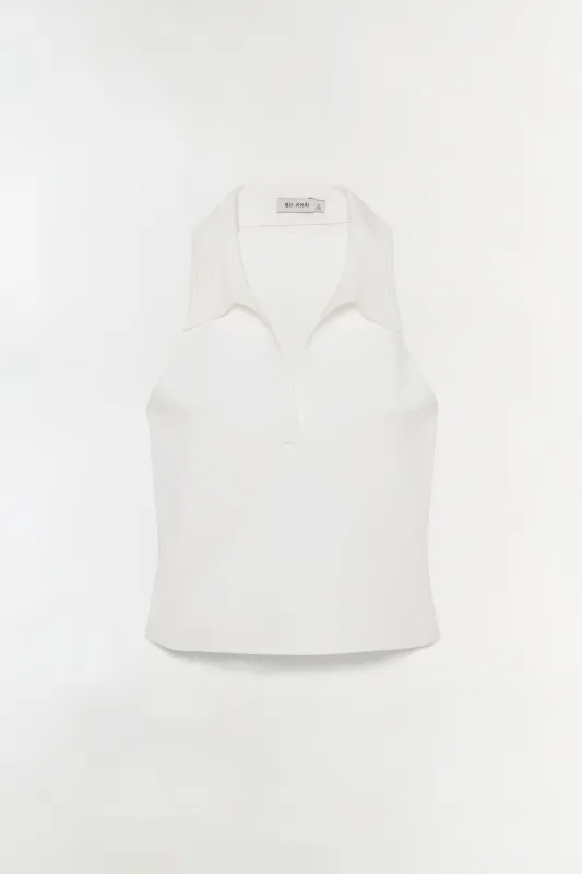 Chloe Knit Halter Tank sold by Jonathan Simkhai