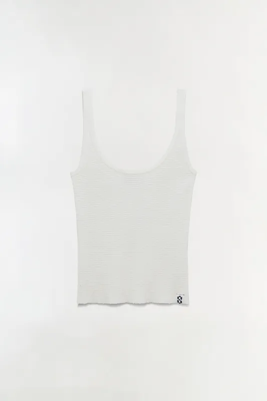 Rayne Knit Tank made by Jonathan Simkhai